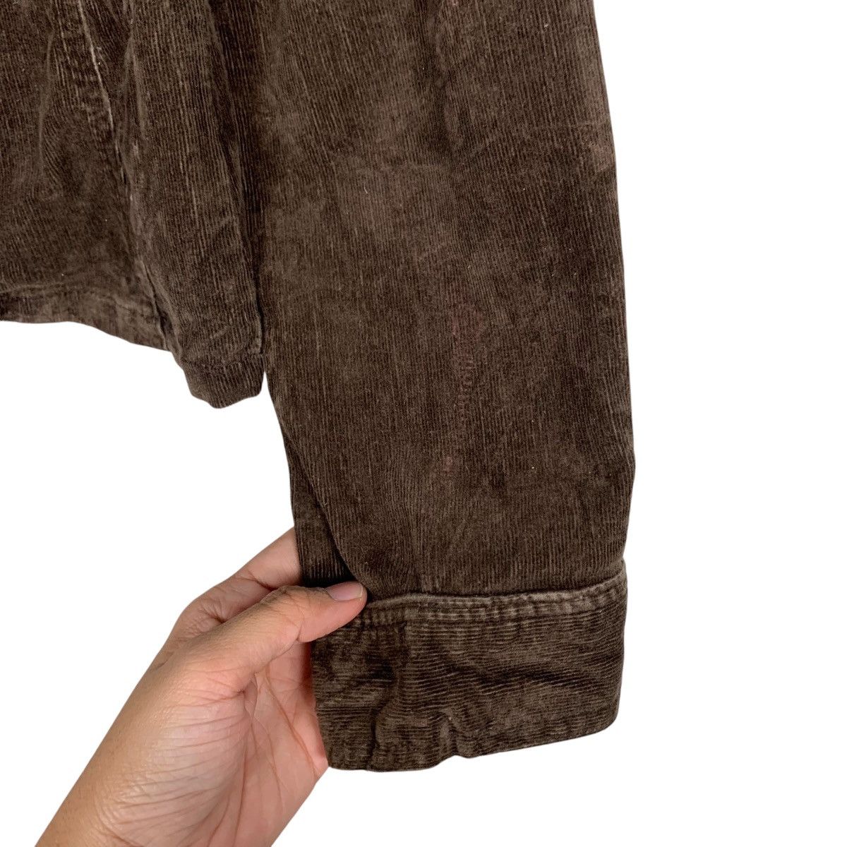 Other NORI Double Layer Hoodie Corduroy Jacket #2411-C108 Size XL / US 12-14 / IT 48-50 - 14 Thumbnail