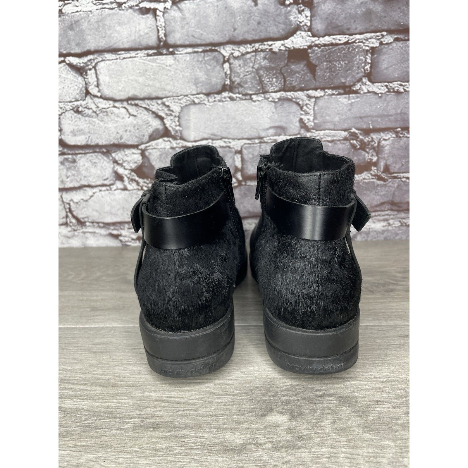 Other GRAVITY DEFYER Calf Hair Buckle Leather Ankle Boots Booties Size US 8 / IT 38 - 6 Thumbnail