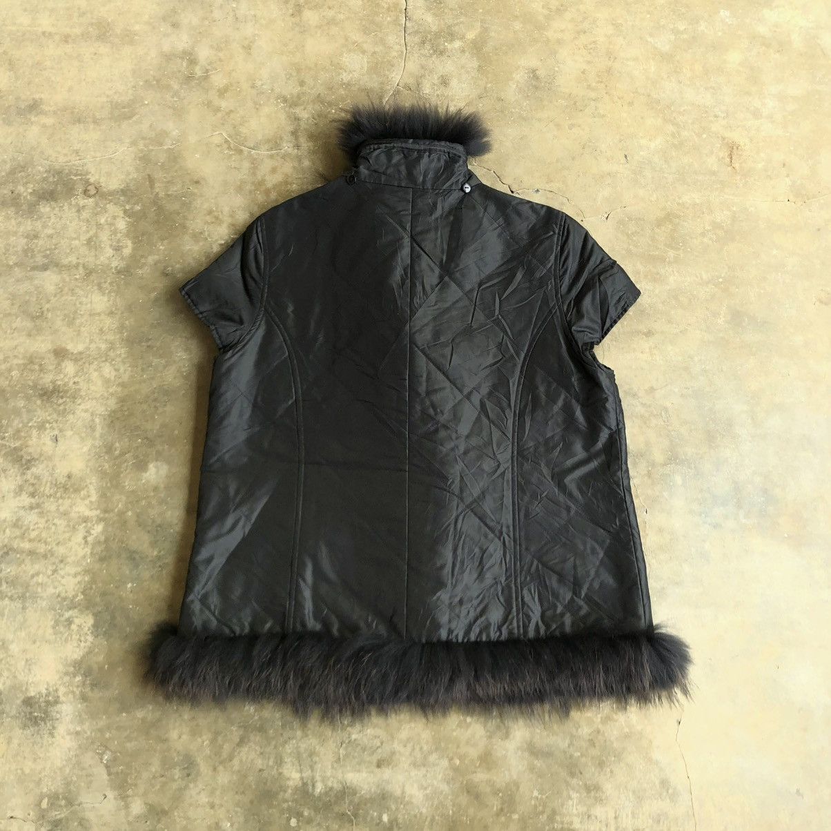 14th Addiction 2000s Japanese Brand Fur Vest Jacket Vkei Gothic Grunge Size US L / EU 52-54 / 3 - 13 Thumbnail