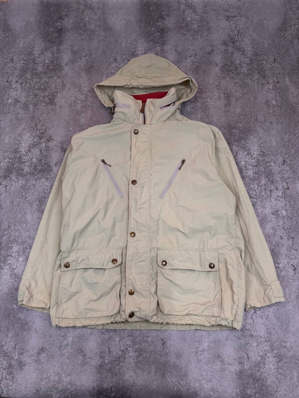 Fjallraven Fjälläven Casual Vintage Men's Hooded Outdoor Jacket Beige Size US L / EU 52-54 / 3 - 1 Thumbnail