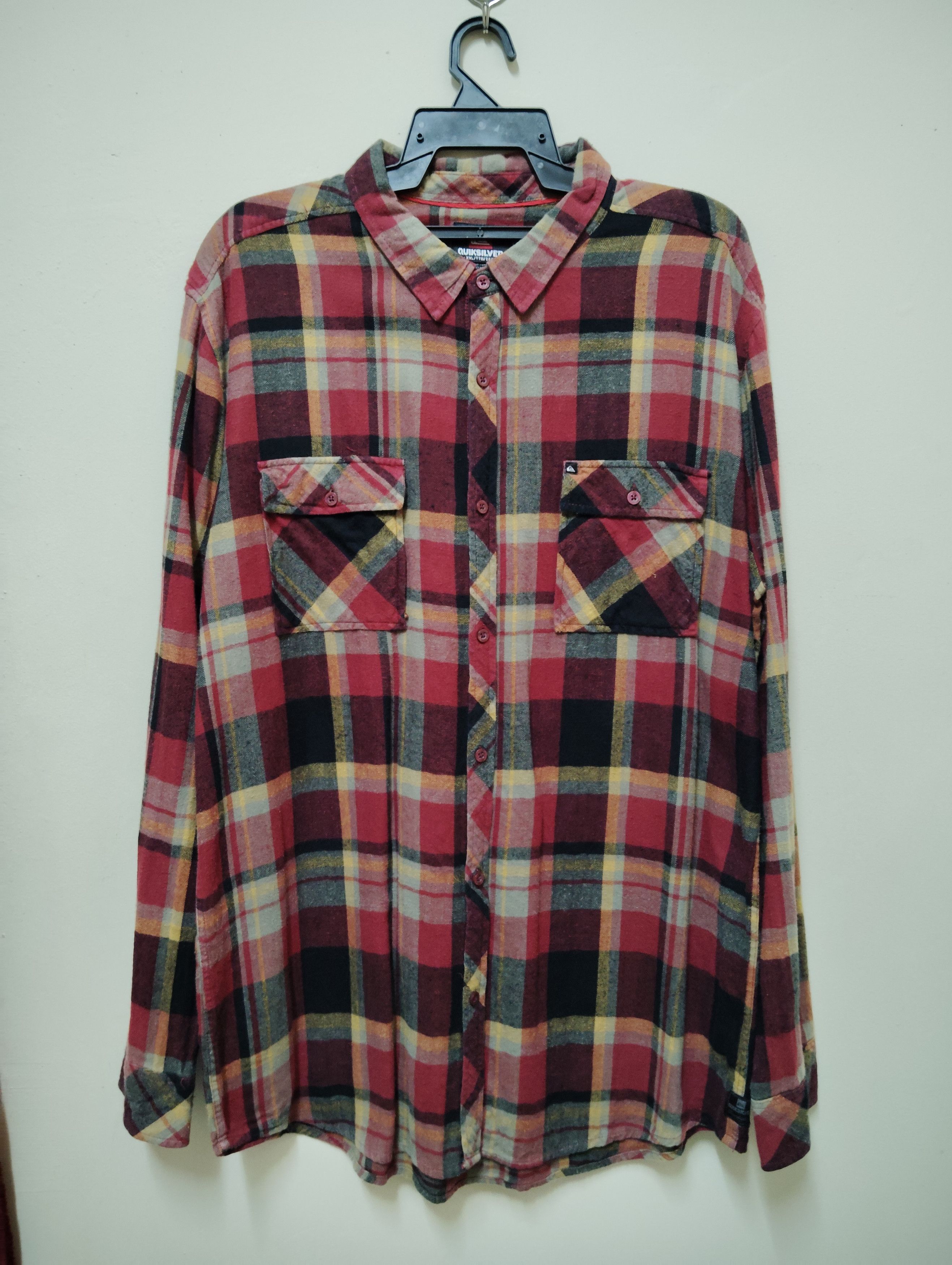 Quiksilver QUIKSILVER CHECKERED FLANNEL Size US XXL / EU 58 / 5 - 1 Thumbnail