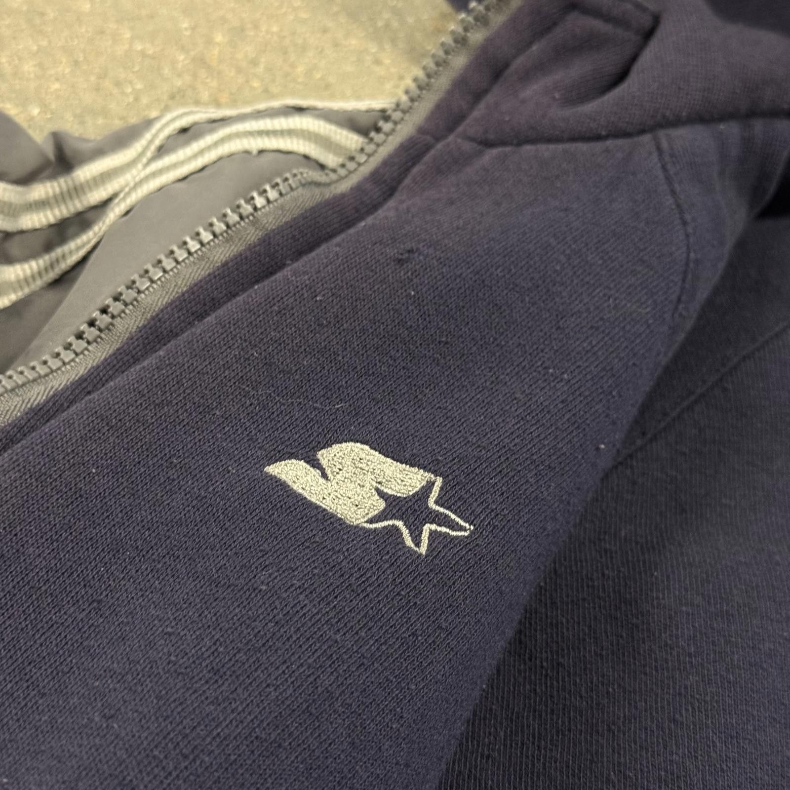 Starter Vtg 90s Kids Reversible Starter Full Zip Hooded Jacket - S Size US S / EU 44-46 / 1 - 3 Thumbnail
