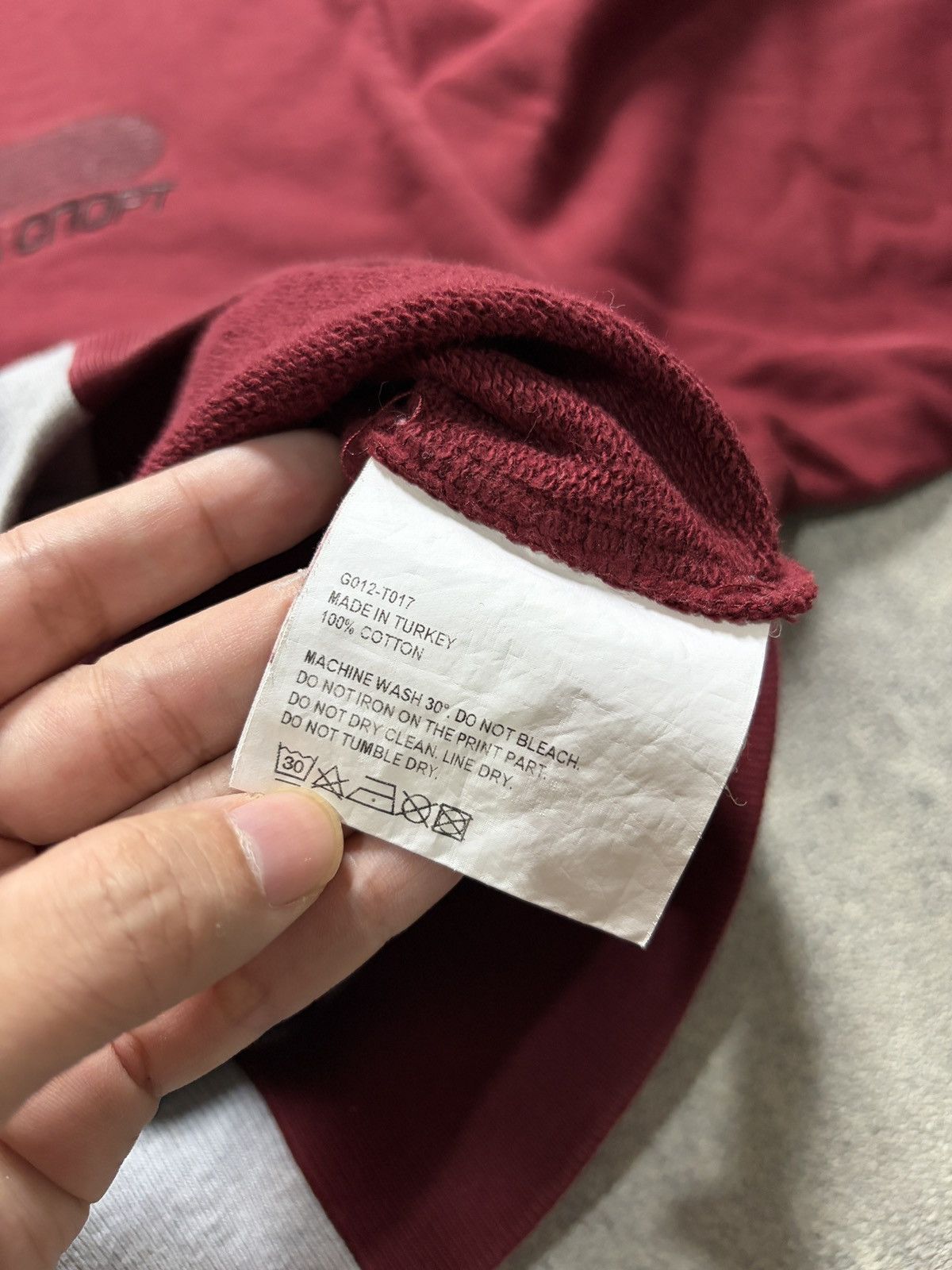 Gosha Rubchinskiy 2018 Gosha Rubchinskiy Split Crewneck Size US XS / EU 42 / 0 - 5 Thumbnail