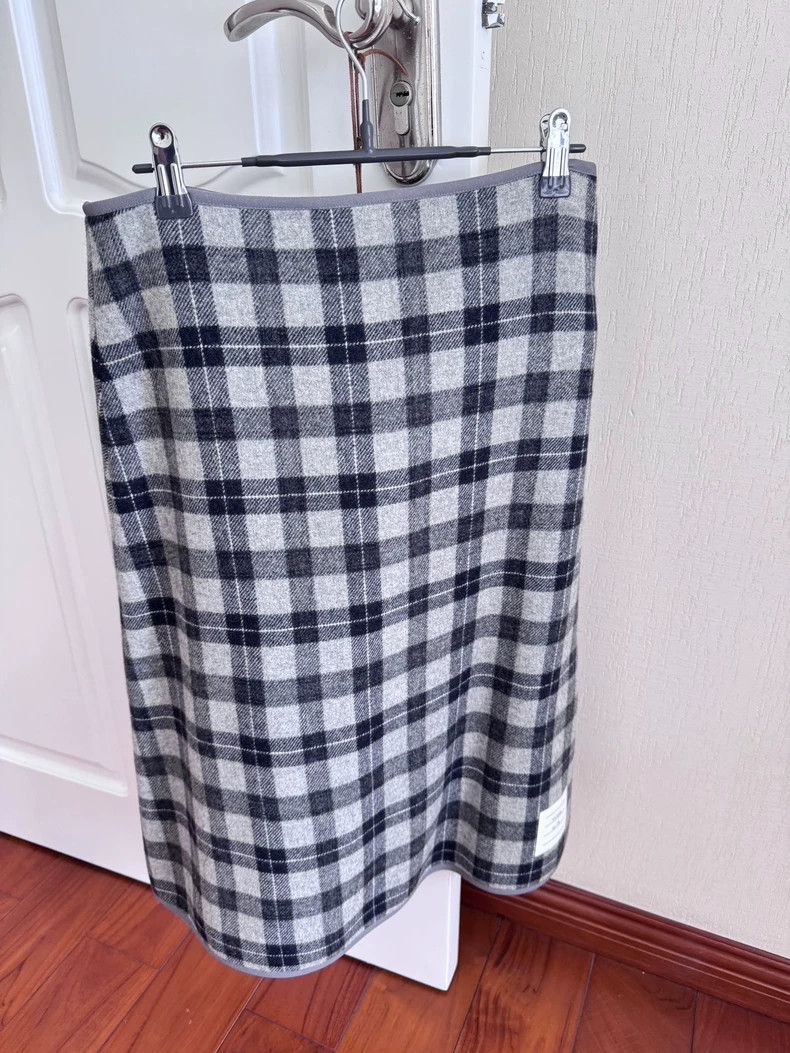 Thom Browne Thom Browne Woolen checkered skirt Size 26" / US 2 / IT 38 - 5 Thumbnail