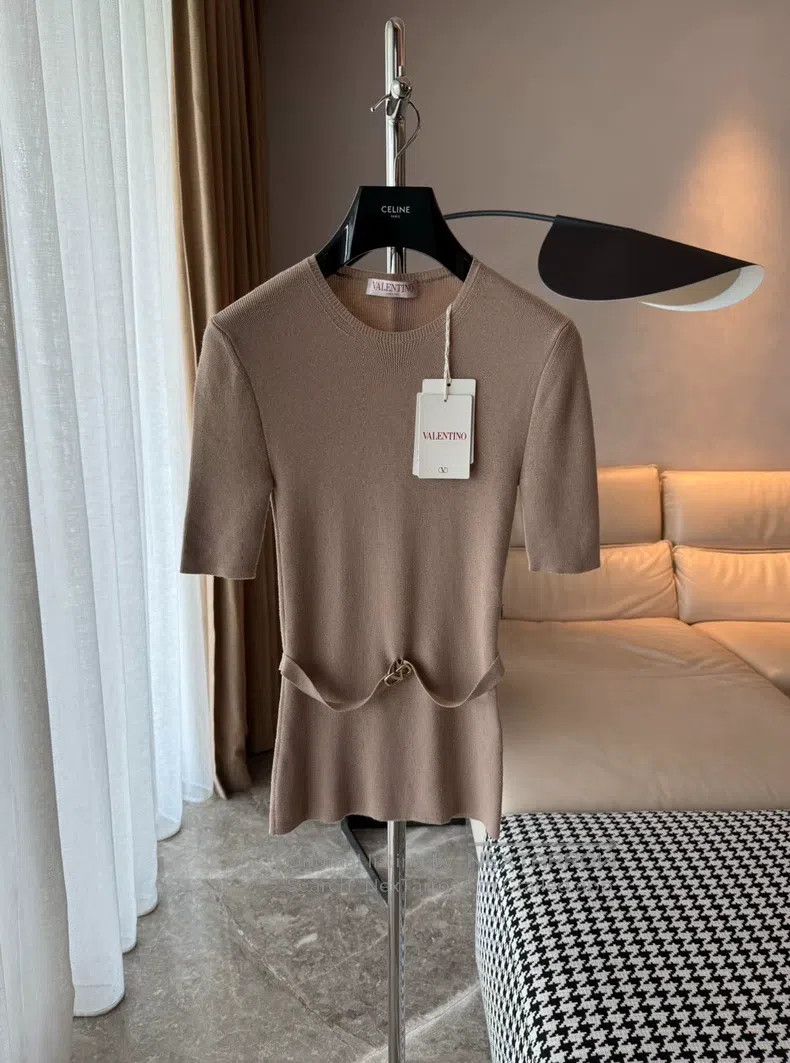 Valentino Valentino Belt knitted sweater Size XL / US 12-14 / IT 48-50 - 1 Thumbnail