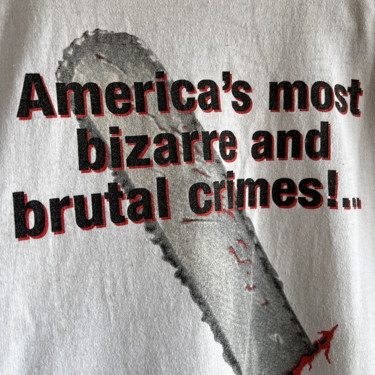 Tultex 1997 The Texas Chainsaw Massacre Horror Move Promo Tee Shirt Size US L / EU 52-54 / 3 - 17 Thumbnail