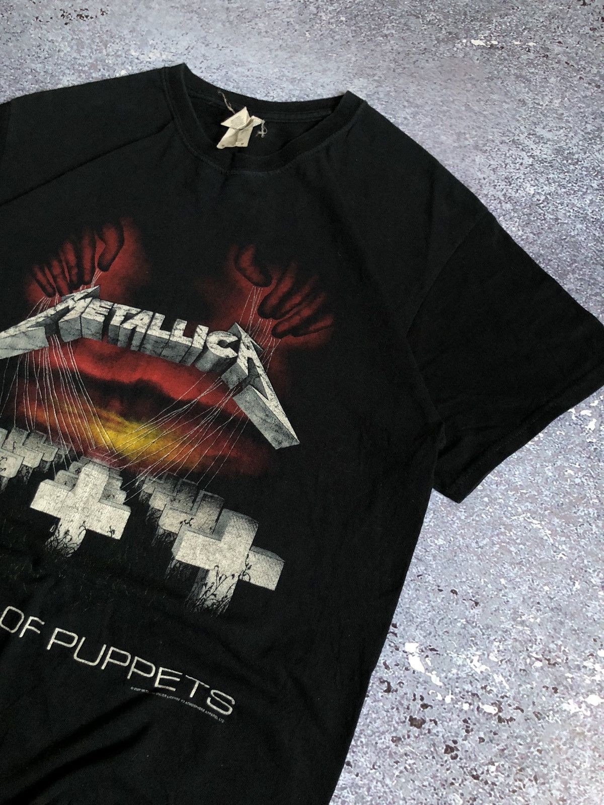 Metallica × Vintage Vintage Metallica Master Of Puppets 2007 t-shirt Size US M / EU 48-50 / 2 - 3 Thumbnail