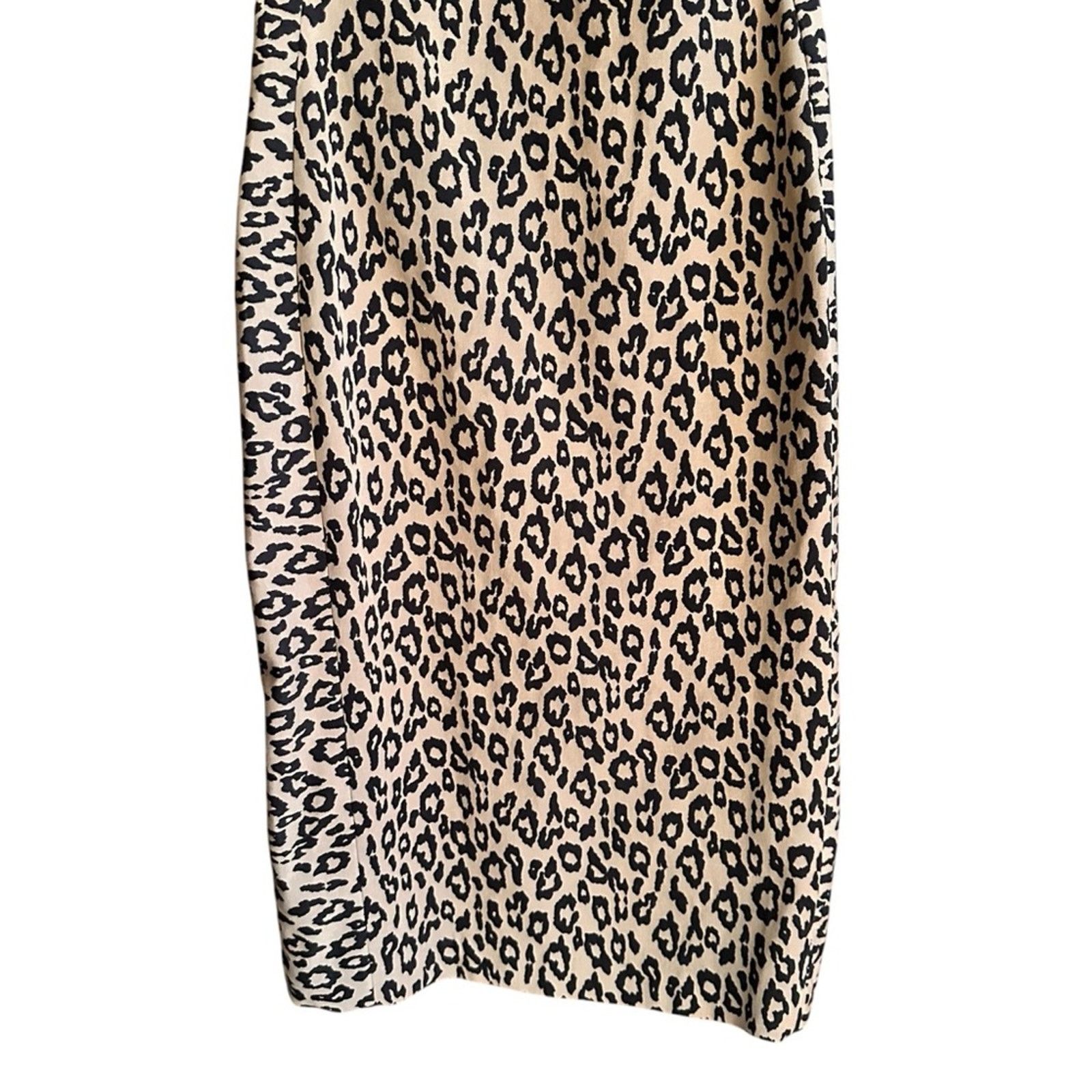Banana Republic Banana Republic Sloan Sheath Dress – Animal Print – Size 0 Size XS / US 0-2 / IT 36-38 - 6 Thumbnail