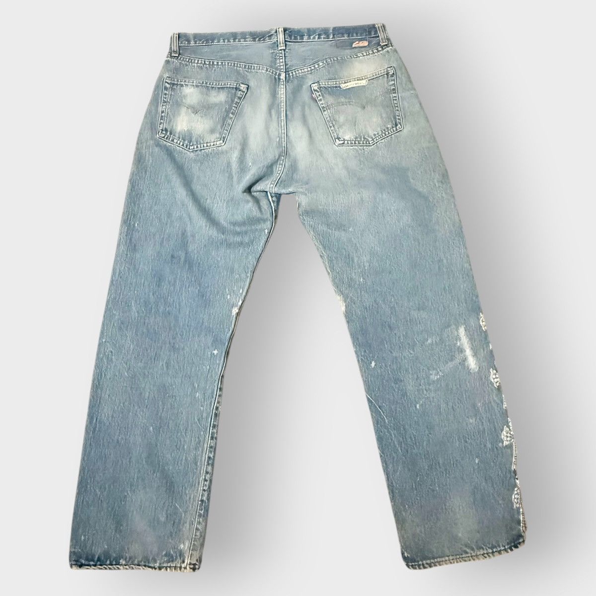 Chrome Hearts Chrome Hearts Canes Exclusive Diamond Crosses Sliver JEANS Size US 36 / EU 52 - 2 Thumbnail