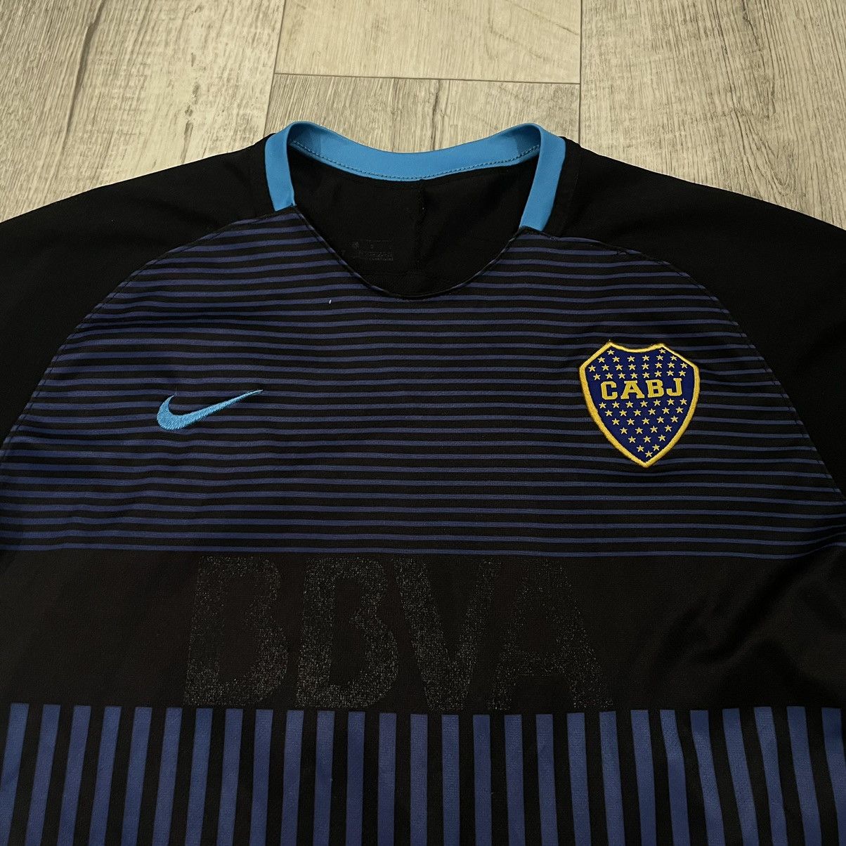 Vintage Boca Juniors Nike #32 TEVEZ bbva Frances Soccer Jersey shirt Size US M / EU 48-50 / 2 - 3 Thumbnail