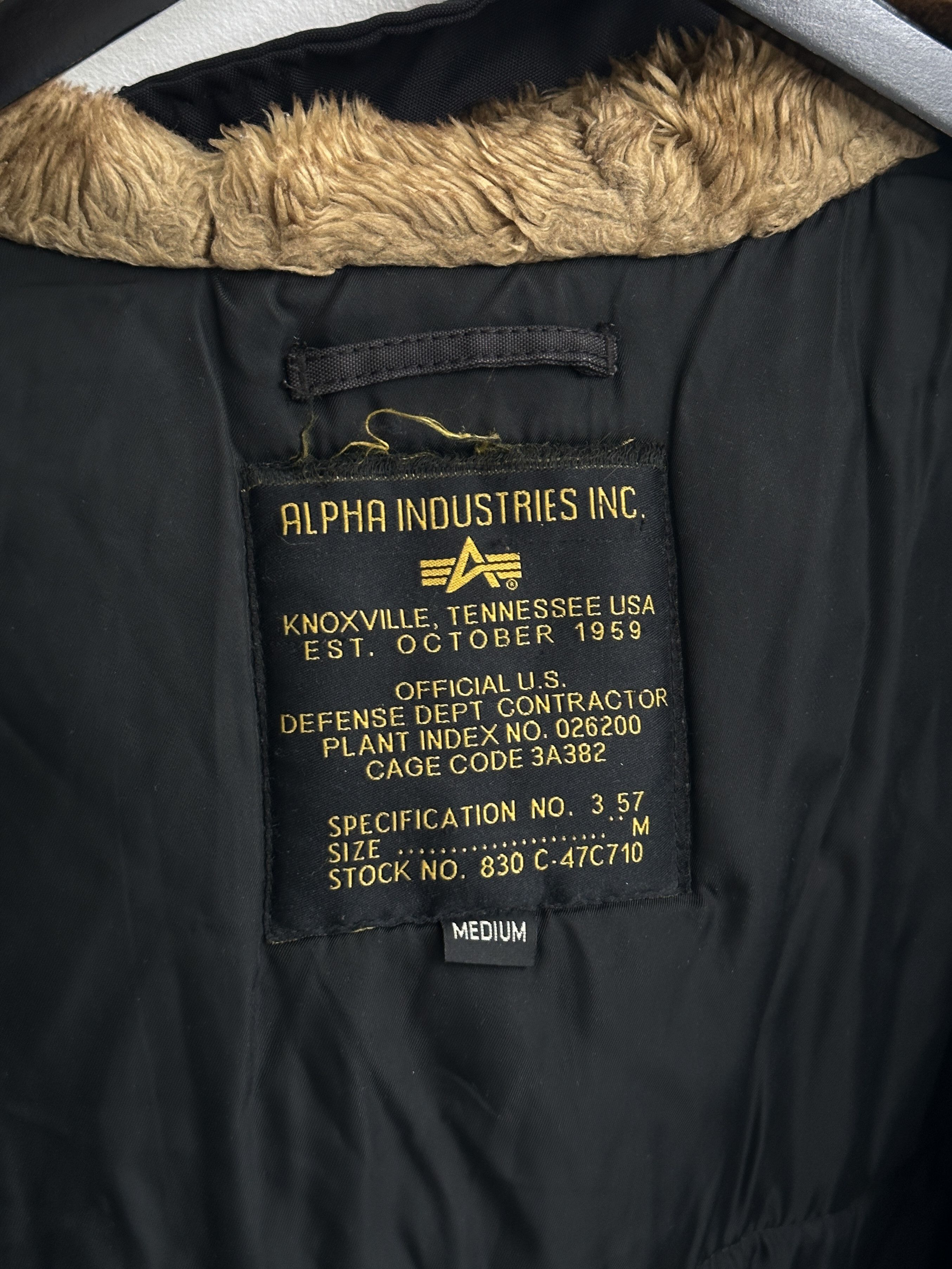 Alpha Industries × Vintage Alpha Industries Parka Coat Jacket Size M / US 6-8 / IT 42-44 - 9 Thumbnail