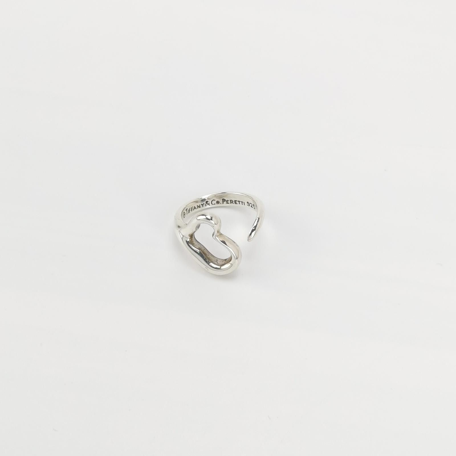 Tiffany & Co. Tiffany & Co. Elsa Peretti S925 Heart Ring Size 12 -z2505 Size ONE SIZE - 2 Thumbnail