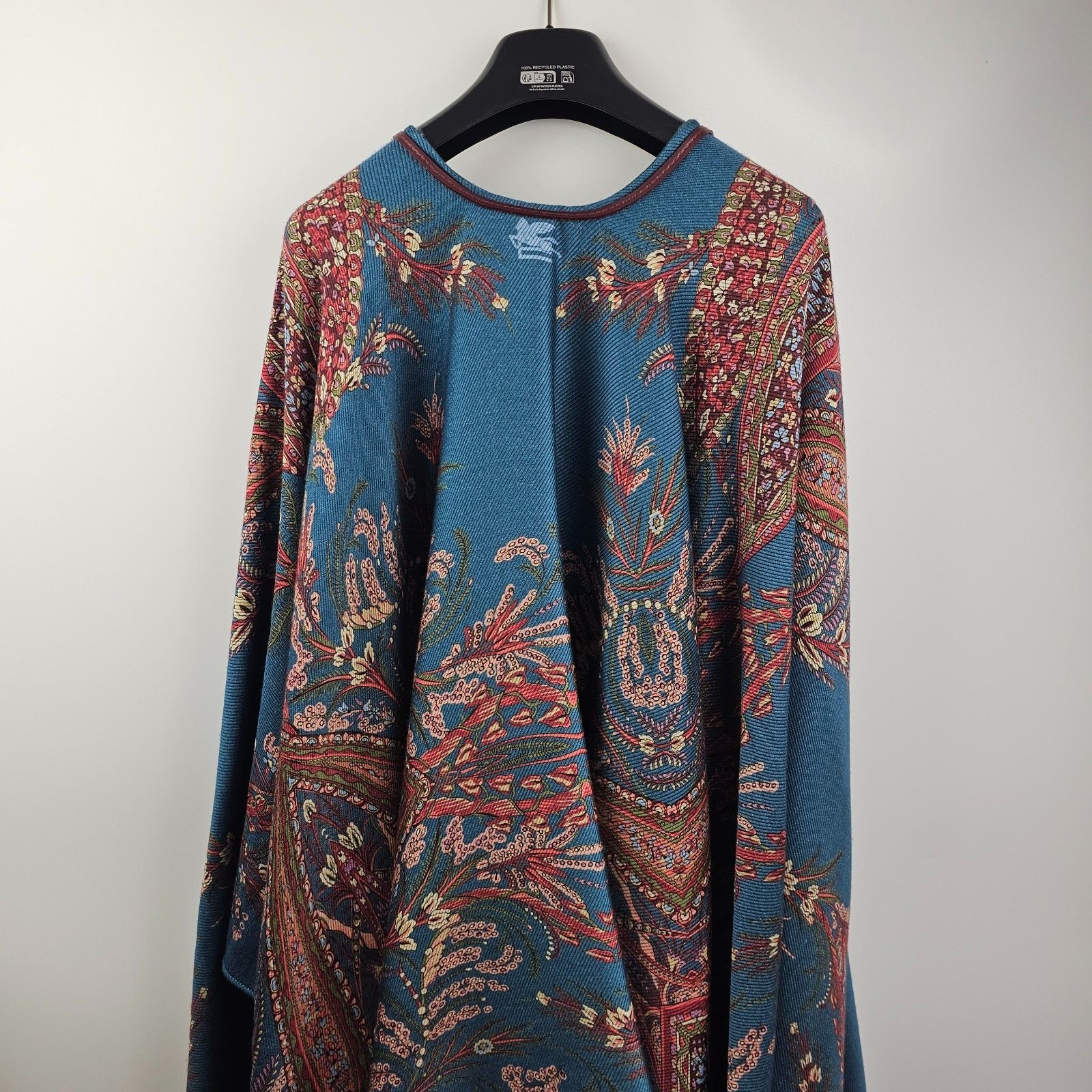 Etro ETRO Multicolor Wool Cape Size ONE SIZE - 4 Thumbnail