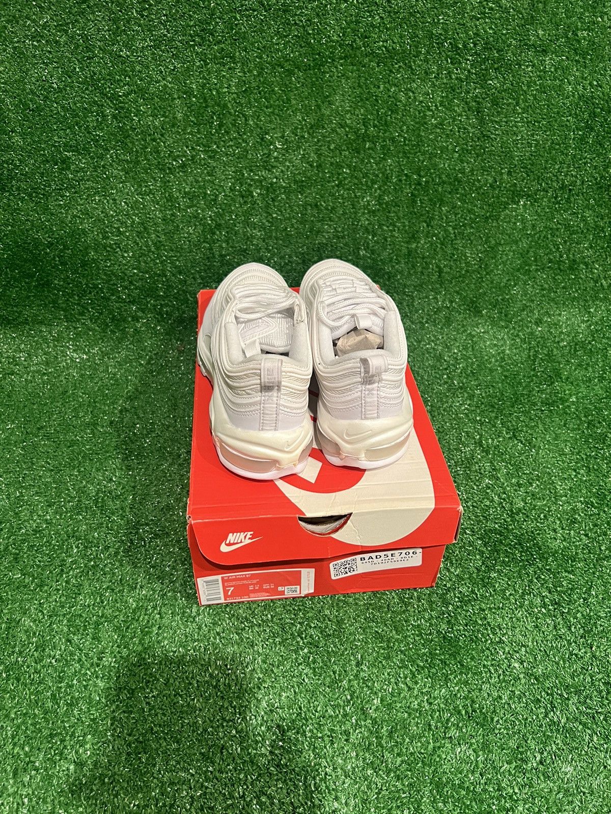 Nike Wmns Air Max 97 'Pure Platinum' Size US 7 / IT 37 - 5 Thumbnail