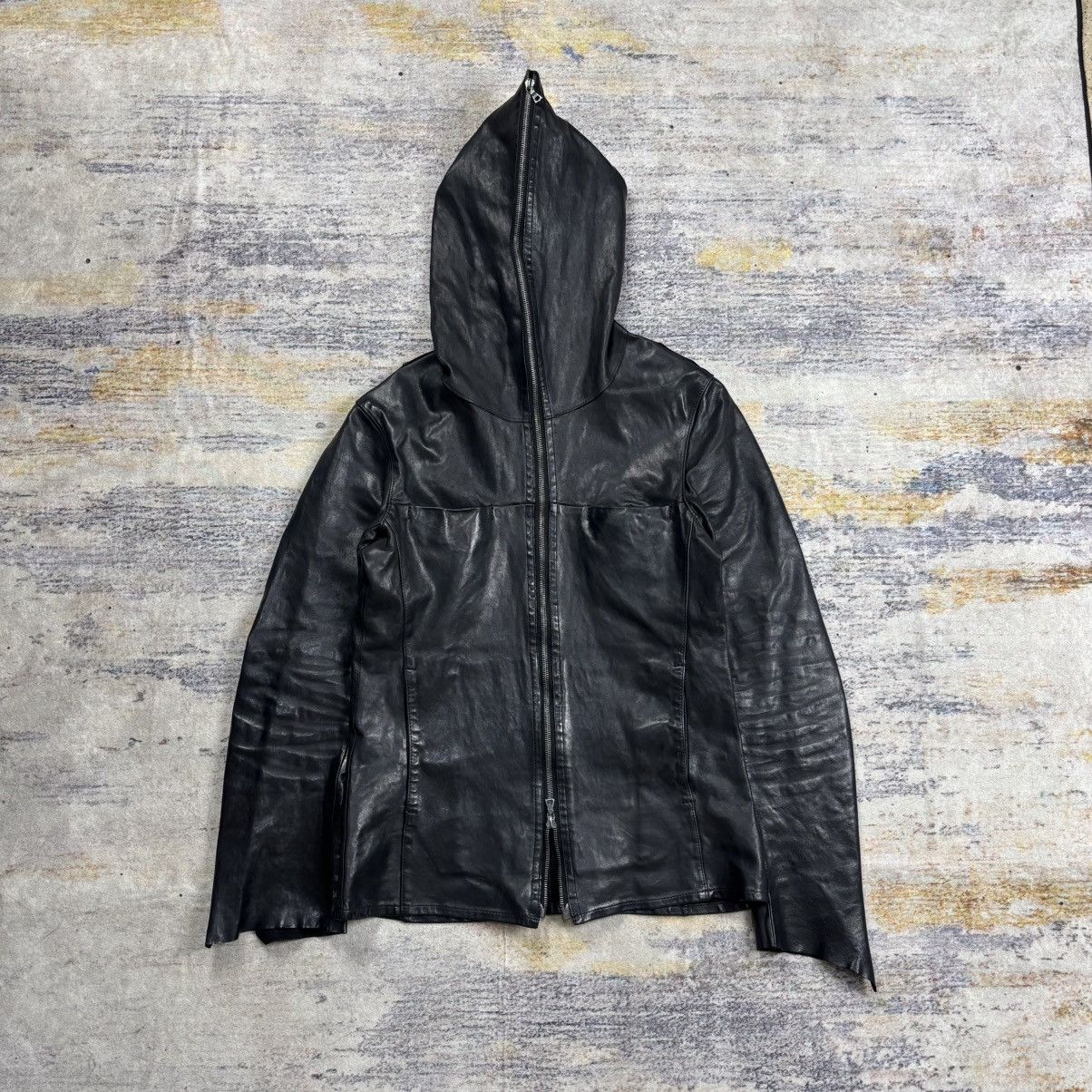 Isamu Katayama Backlash Isamu Katayama BACKLASH horsehide GIMP hooded leather jacket Size US S / EU 44-46 / 1 - 2 Thumbnail