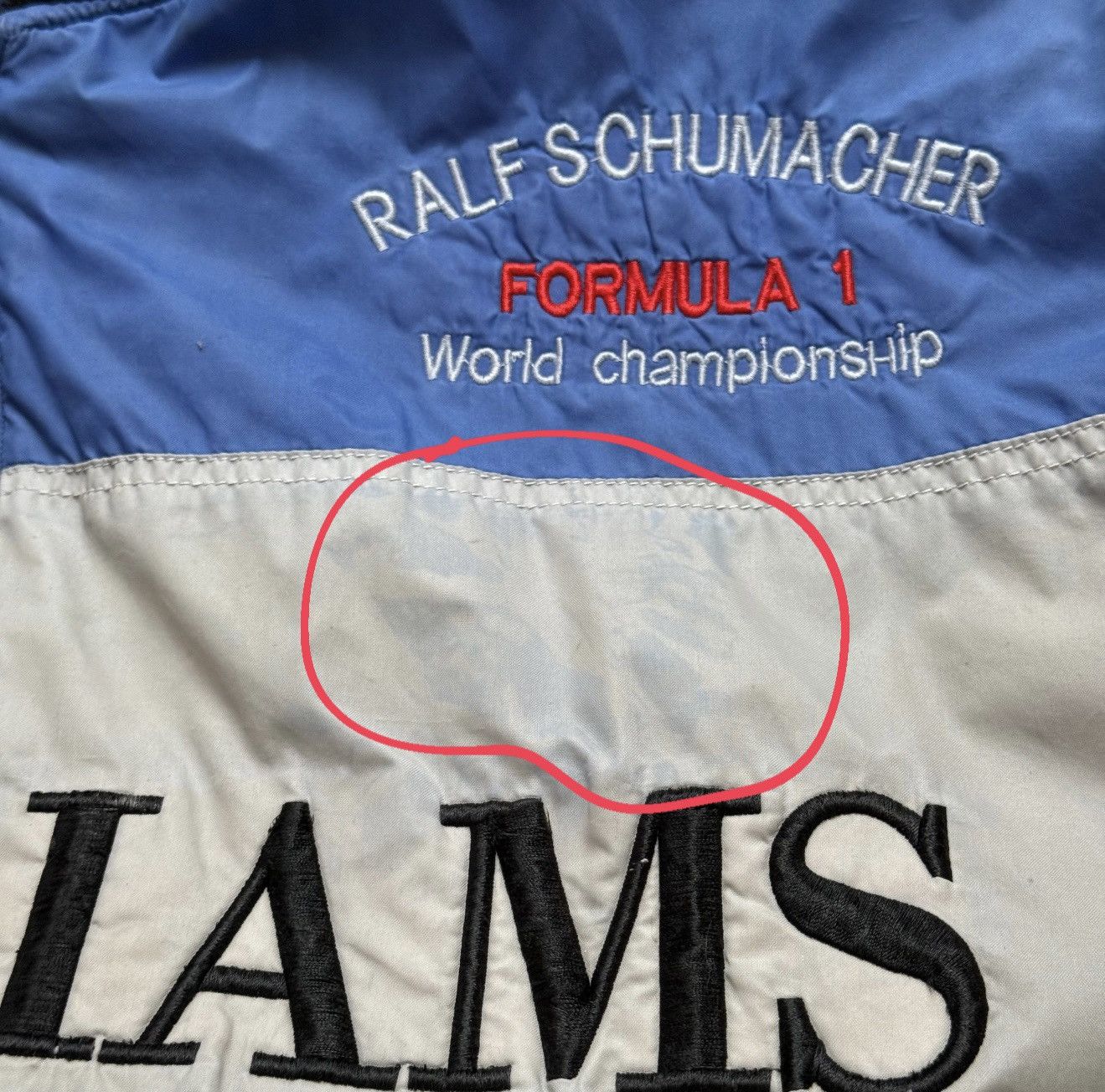 Formula 1 Williams Ralf Schumacher BMW Formula 1 Racing Jacket Size US XXL / EU 58 / 5 - 7 Thumbnail