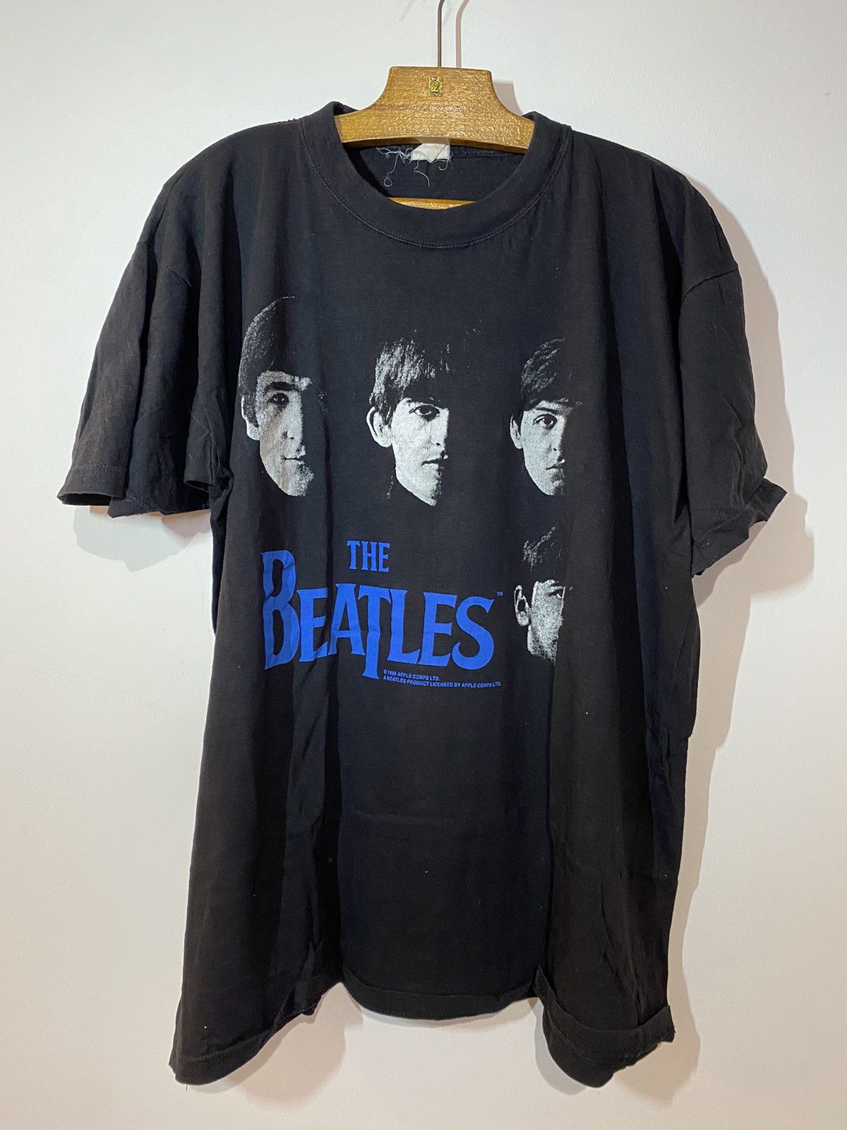Band Tees × Vintage Vintage 90s The Beatles rare shirt Size US L / EU 52-54 / 3 - 1 Thumbnail
