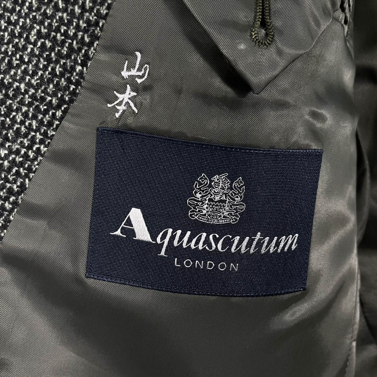 Aquascutum Aquascutum London Houndstooth Wool Blazer Size US M / EU 48-50 / 2 - 16 Thumbnail