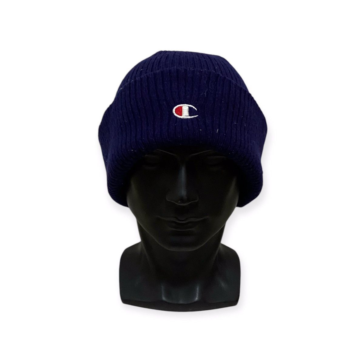 Champion × Vintage Champion Small Logo Beanie Hat Size ONE SIZE - 1 Thumbnail
