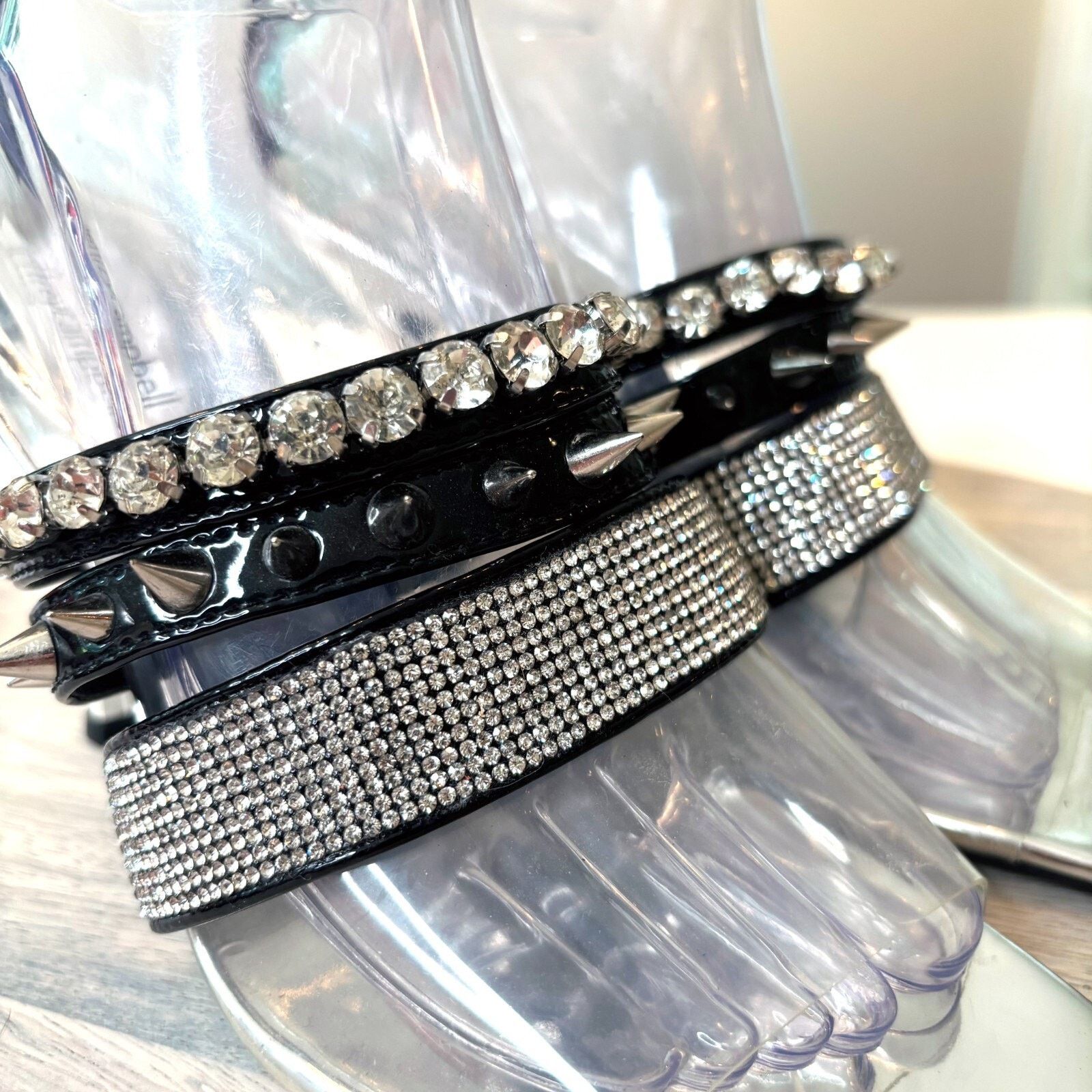 Jeffrey Campbell Jeffrey Campbell Women's Rhinestone Silver Heels US Size 7.5 Size US 7.5 / IT 37.5 - 6 Thumbnail