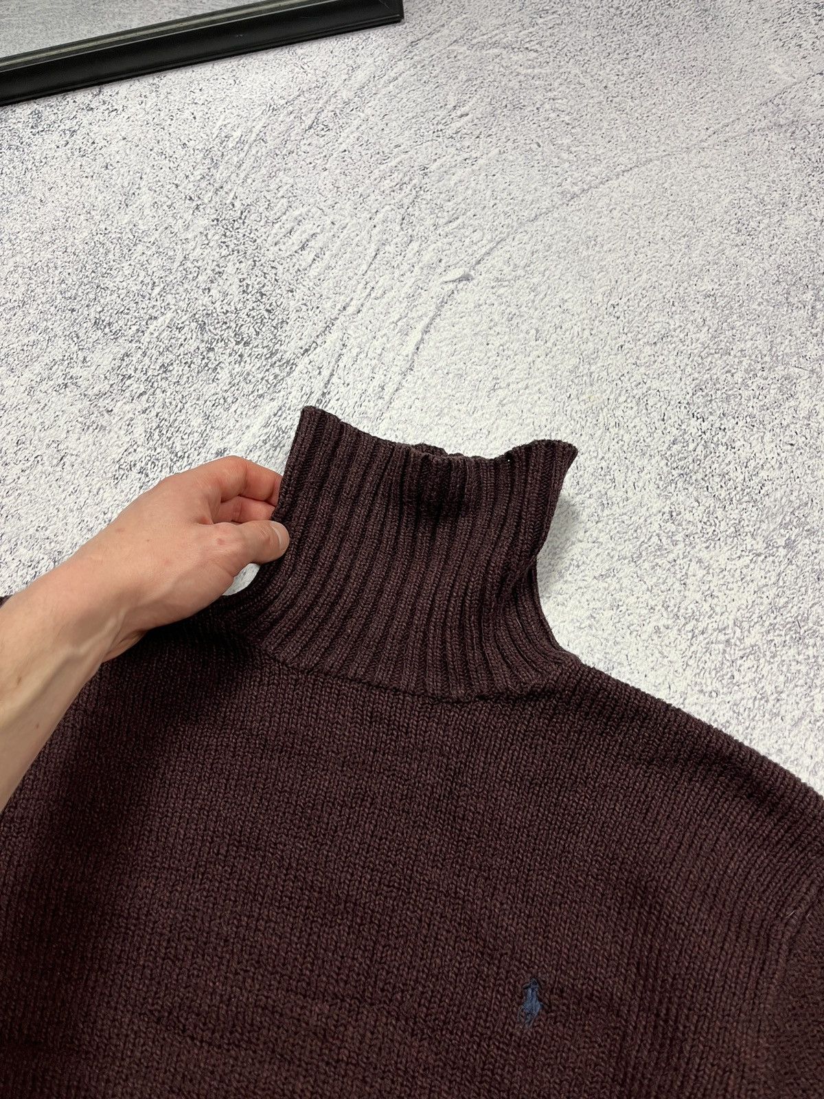 Polo Ralph Lauren Vintage Polo Ralph Lauren Cotton Turtle Neck Sweater Size US S / EU 44-46 / 1 - 9 Thumbnail