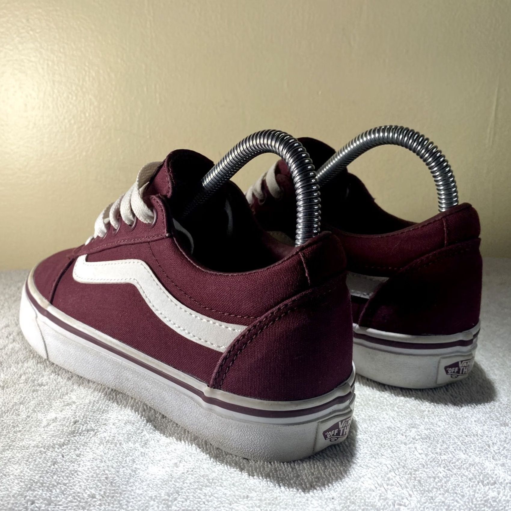 Vans VANS Old Skool Port Royale Sneaker Womens 6.5 Red Royal Theme Shoes Size US 7 / IT 37 - 4 Thumbnail
