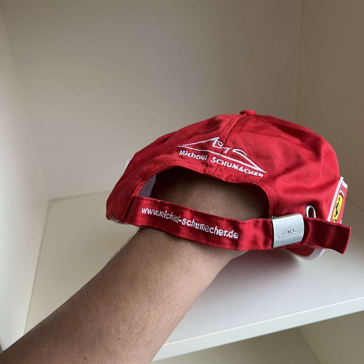 Ferrari Vintage Ferrari Racing Cap Michael Schumacher Dekra Size ONE SIZE - 7 Thumbnail