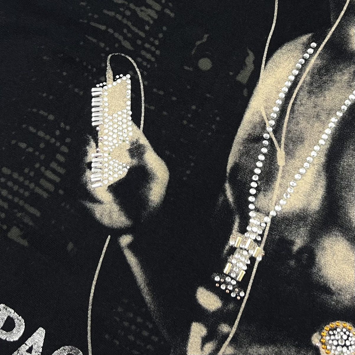 Rap Tees × Vintage Vintage Tupac 2pac Shakur Overprint Hip Hop Rap T Shirt - XL Size US XL / EU 56 / 4 - 7 Thumbnail