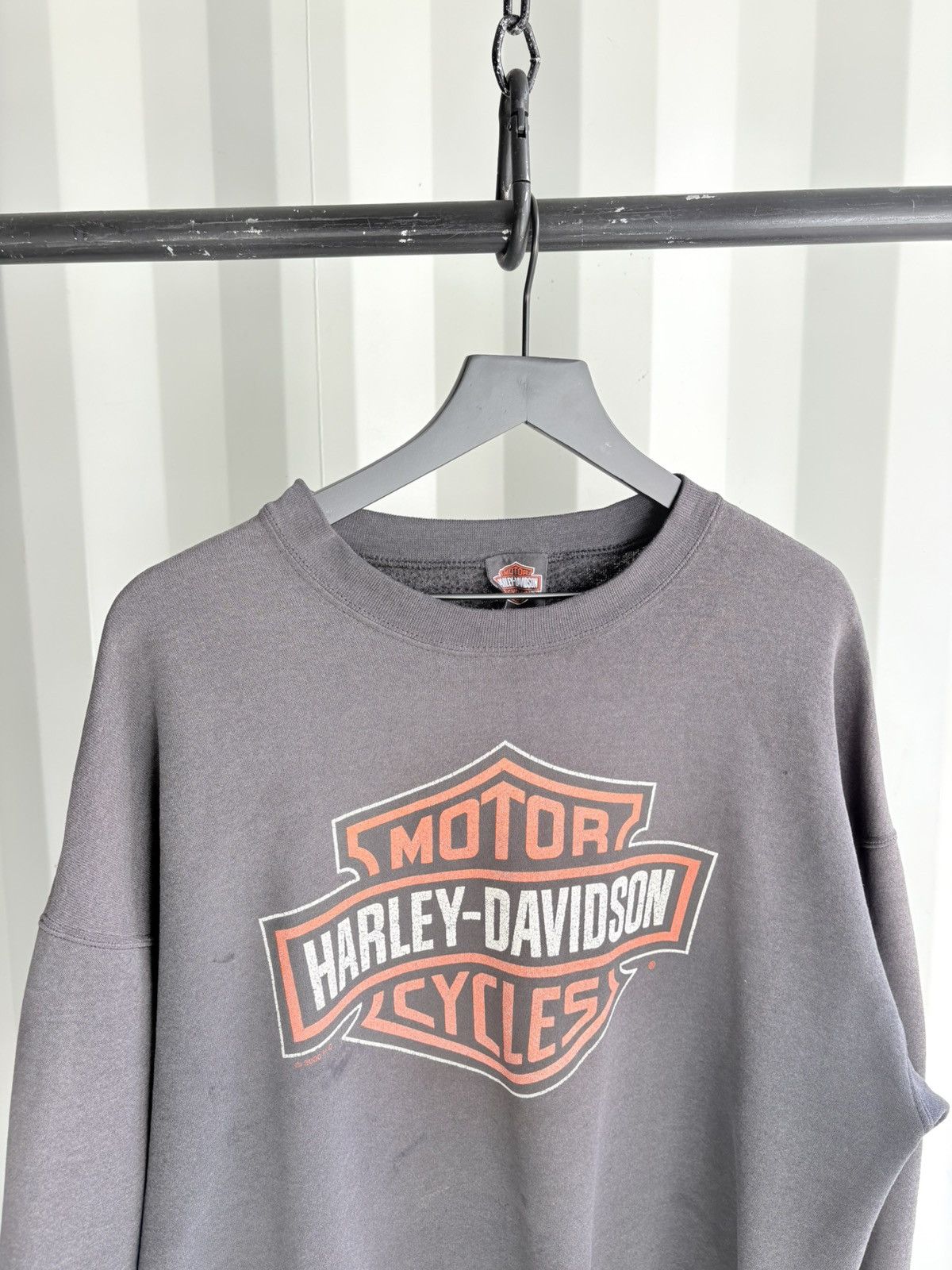 Harley Davidson Thrashed Sun Faded Shirt Distressed Band Tee Erd grunge WCC Size US XL / EU 56 / 4 - 2 Thumbnail