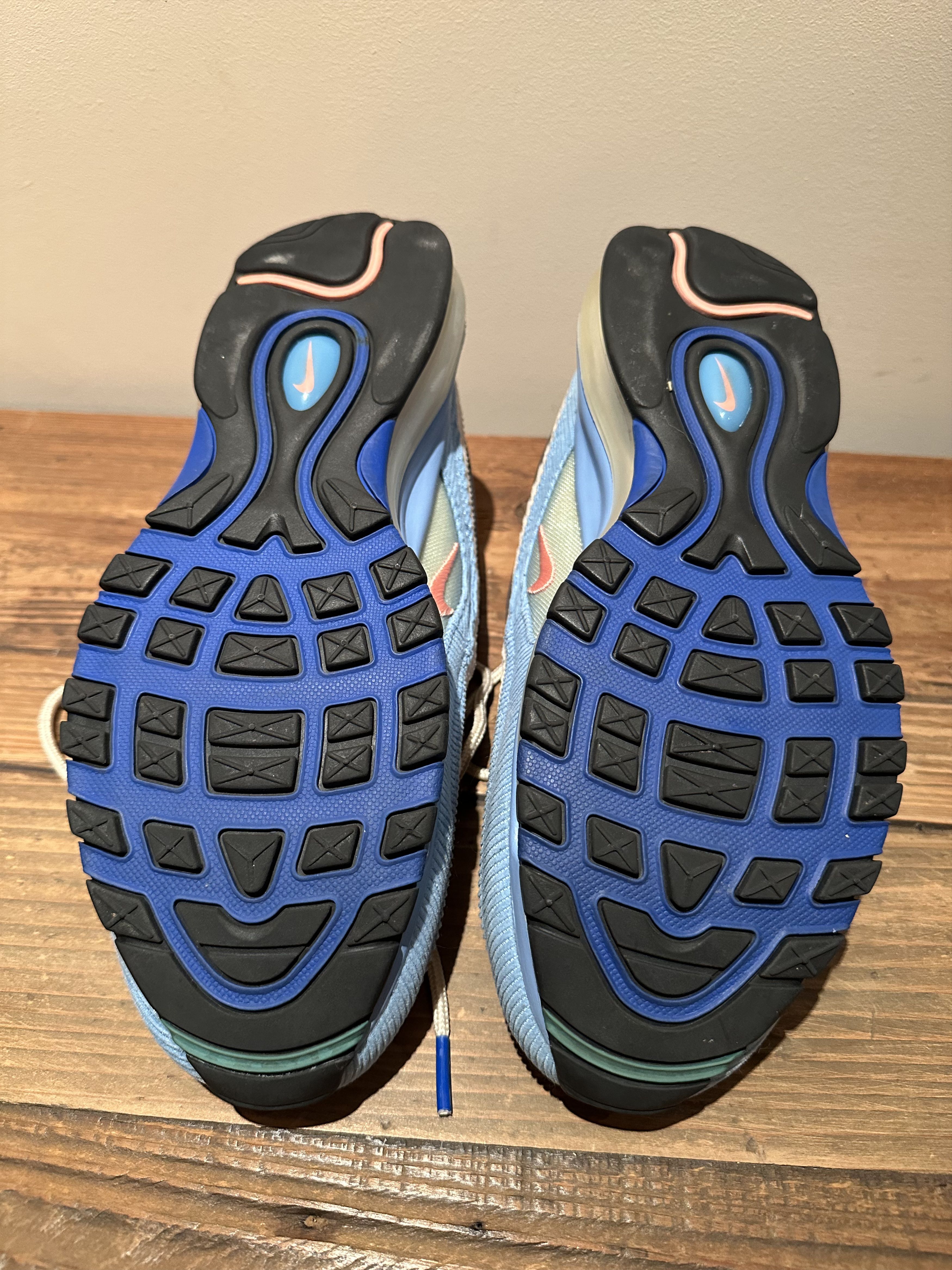 Nike Nike Air Max 97 Light Blue Corduroy Pack Size US 8.5 / EU 41-42 - 9 Thumbnail