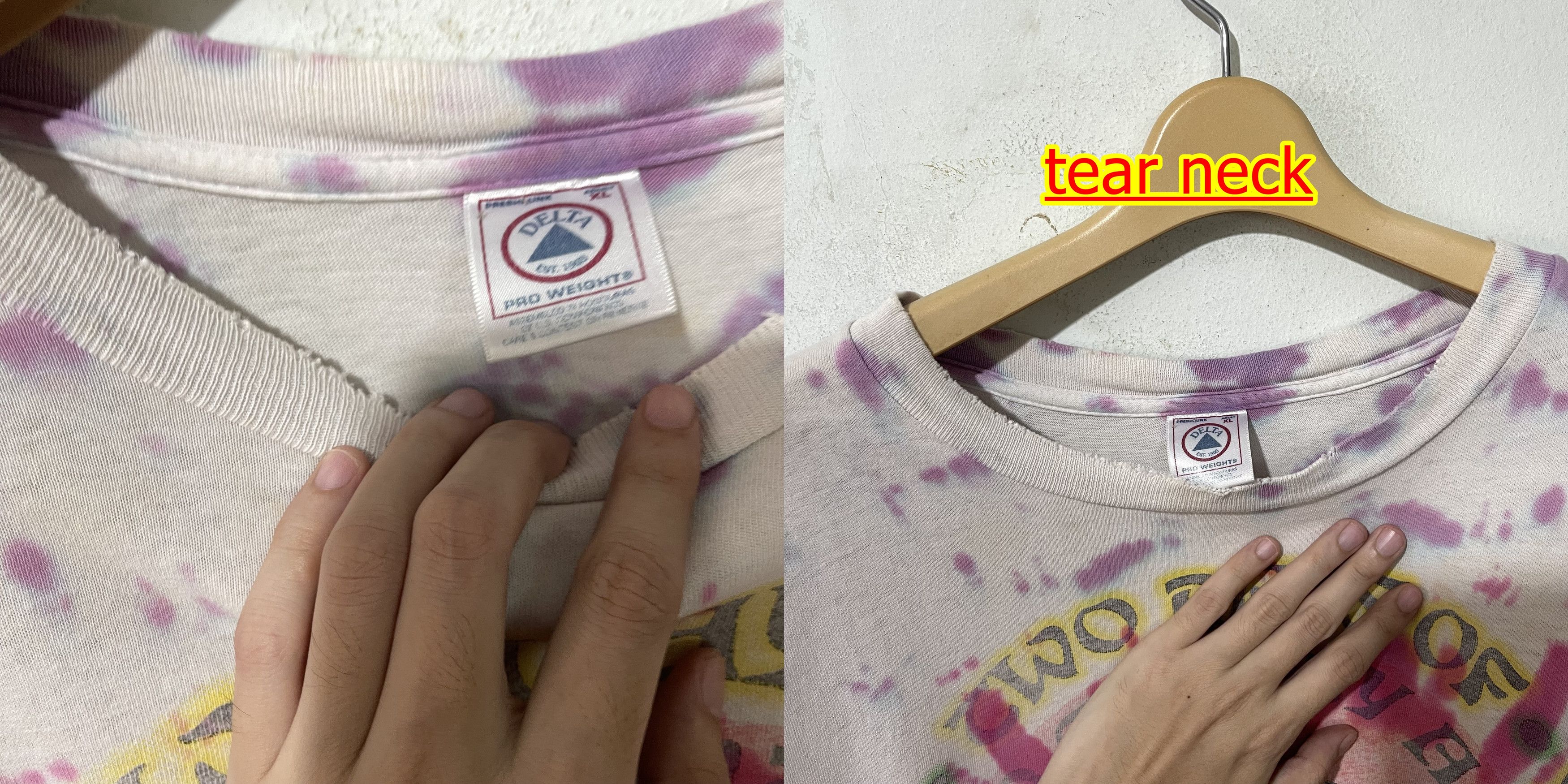 Band Tees Vintage 90s Phish Tour Tie Dye Shirt Size US XL / EU 56 / 4 - 5 Thumbnail