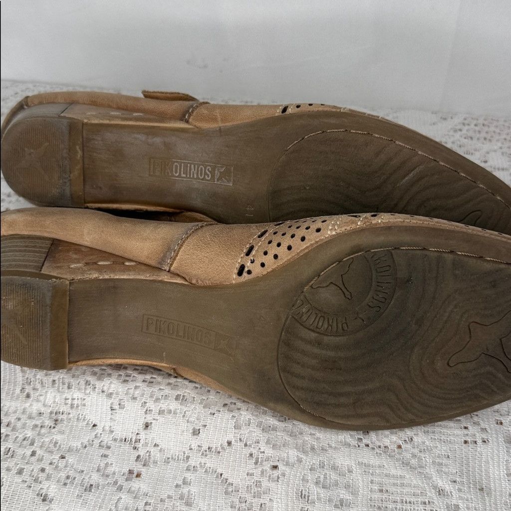 The Unbranded Brand Pikolonos Gandia 8964 perforated Mary Jane leather shoes 11 Size US 11 / IT 41 - 7 Thumbnail