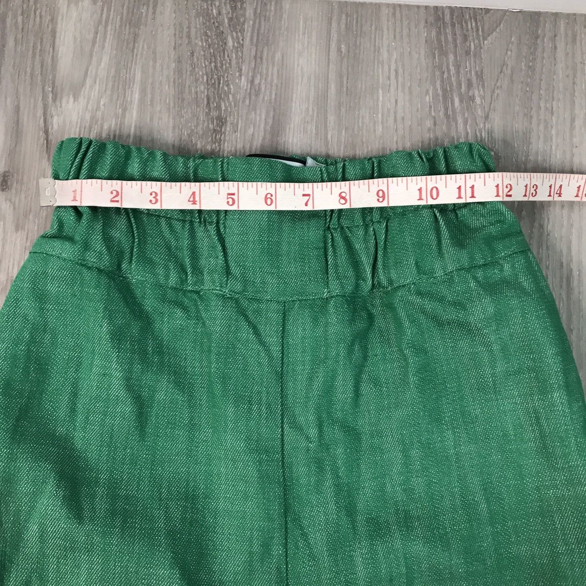 ADPT Adeptt Drop Crotch Green Womens Pants Size 27" / US 4 / IT 40 - 6 Thumbnail