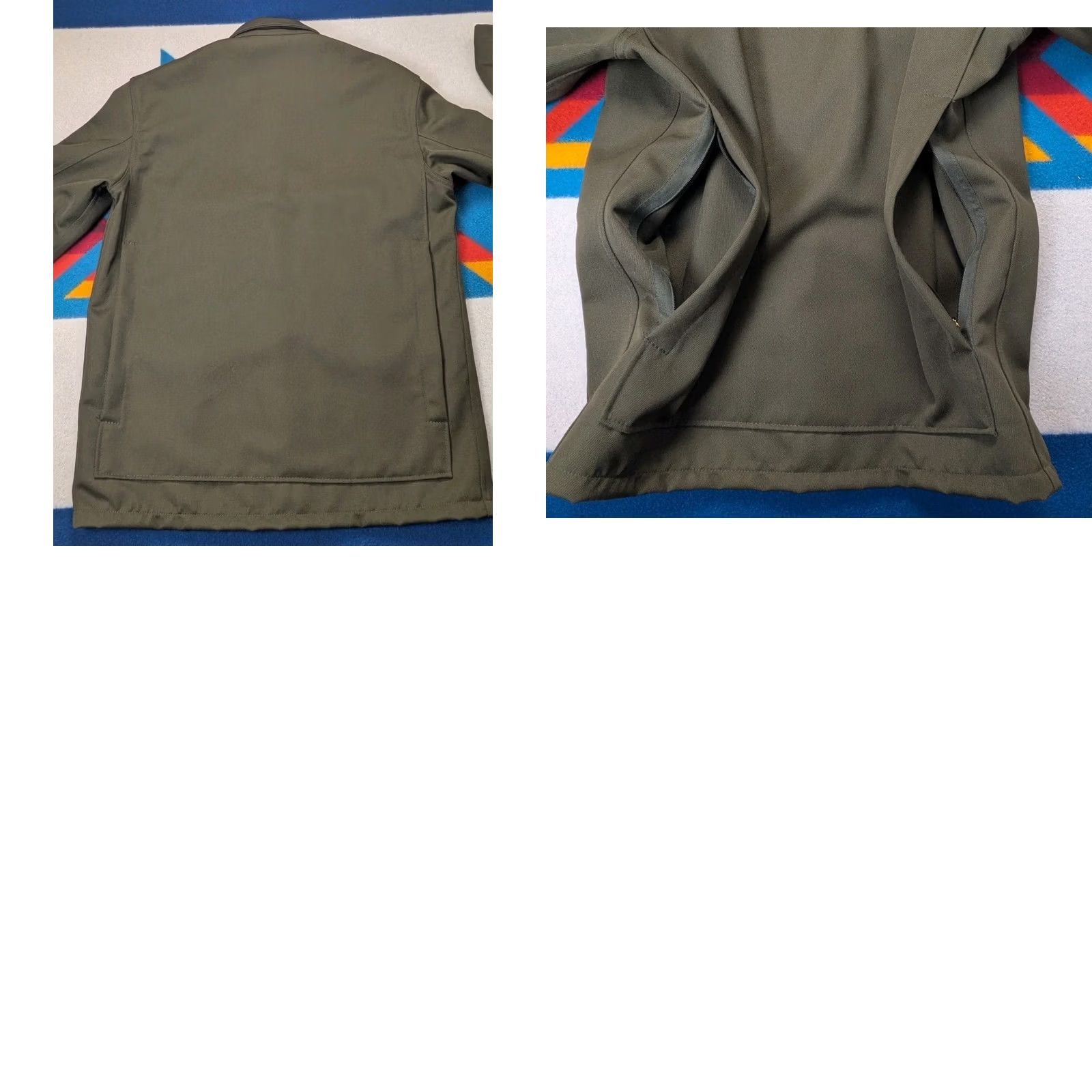 Vintage VINTAGE Butwin Jacket Wool Cruiser Union Made In USA Forrestry Military Green Size 42 Mens Size US XS / EU 42 / 0 - 8 Thumbnail