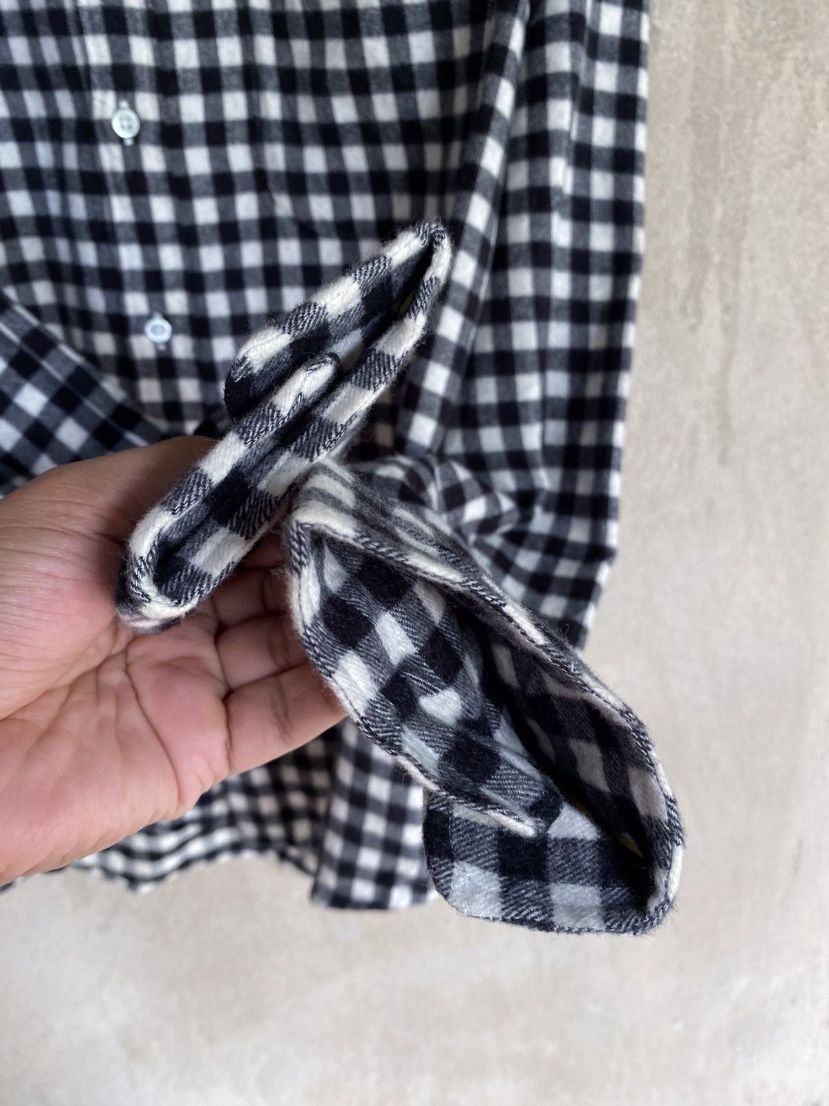 Flannel Japanese Brand Ships Checked Plaid Tartan Flannel Shirt Size US S / EU 44-46 / 1 - 6 Thumbnail
