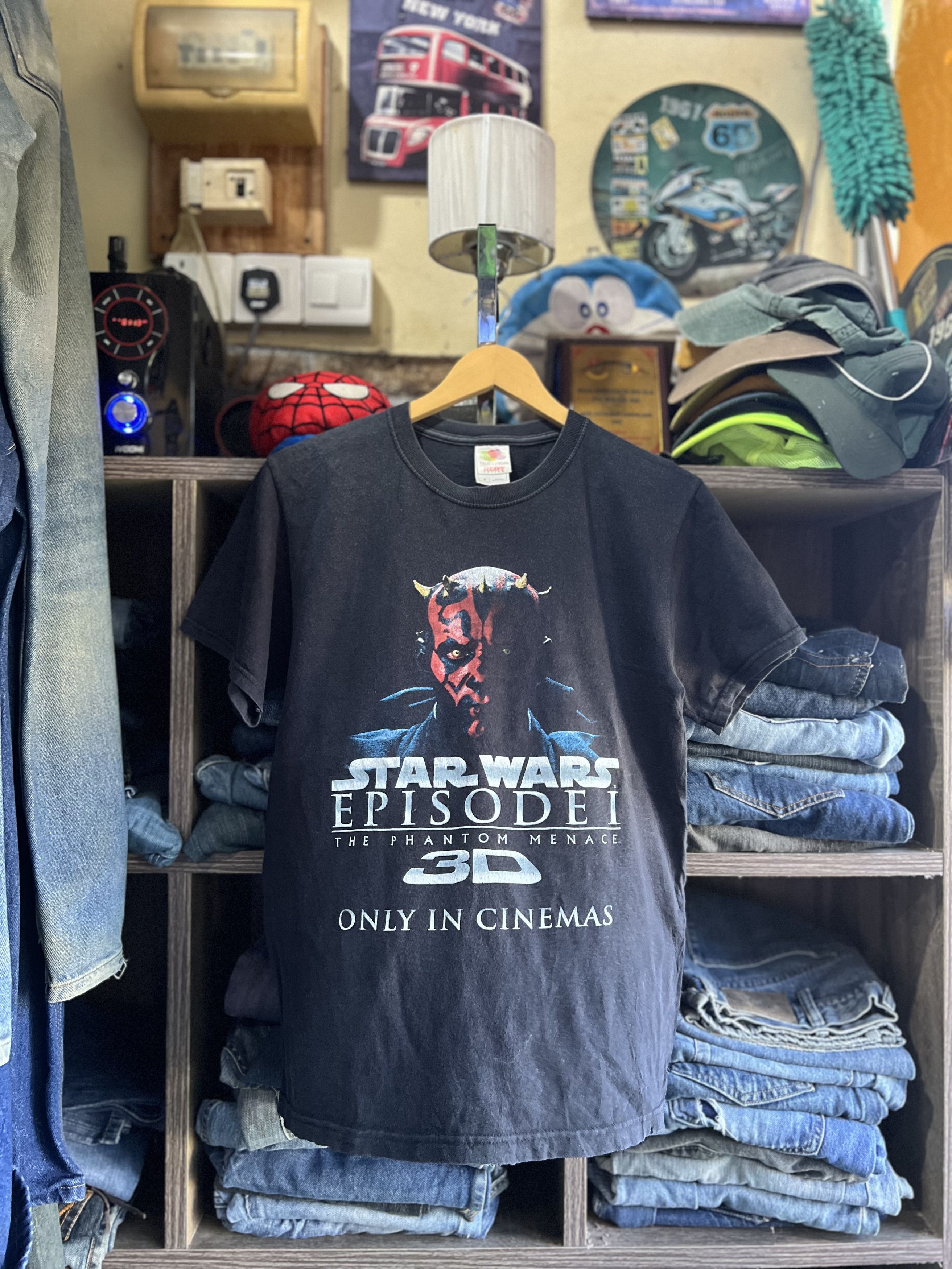 Star Wars 🔥Vintage Star Wars The Phantom Menace Tees Size US S / EU 44-46 / 1 - 13 Thumbnail