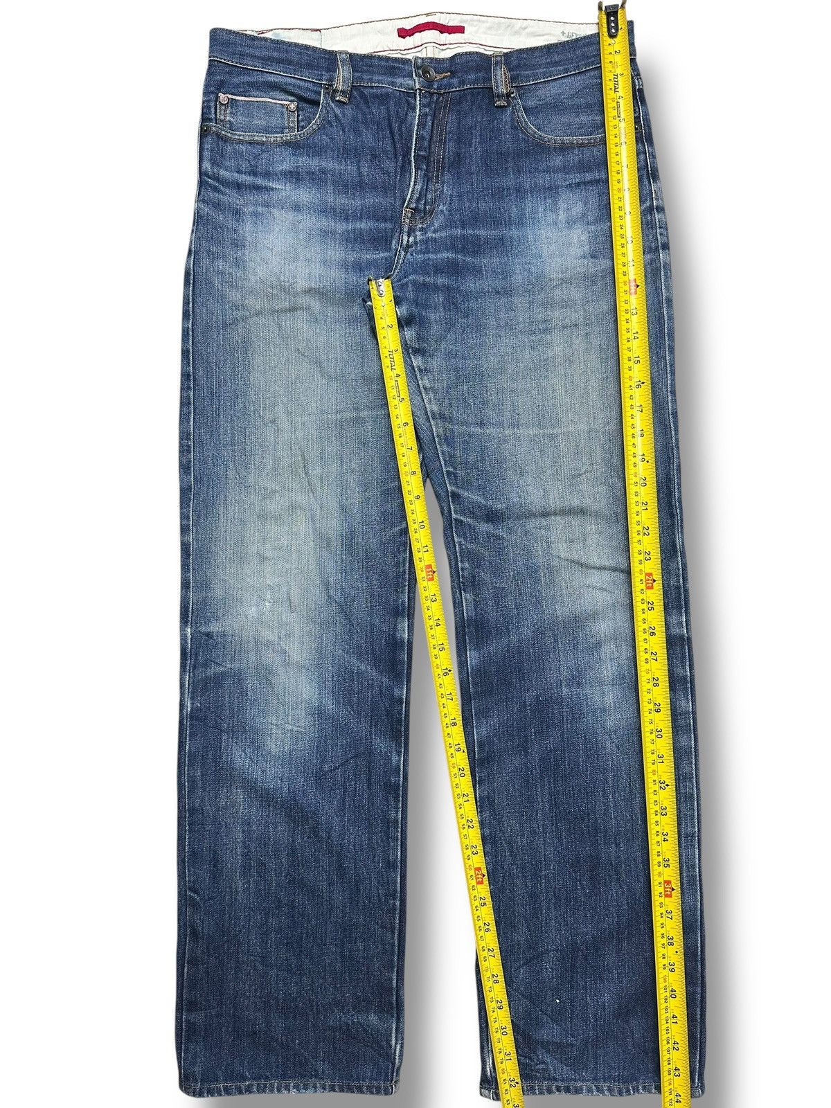 Victorinox Vintage Victorinox Premium Selvage Denim Light Blue Wash Size US 36 / EU 52 - 21 Thumbnail