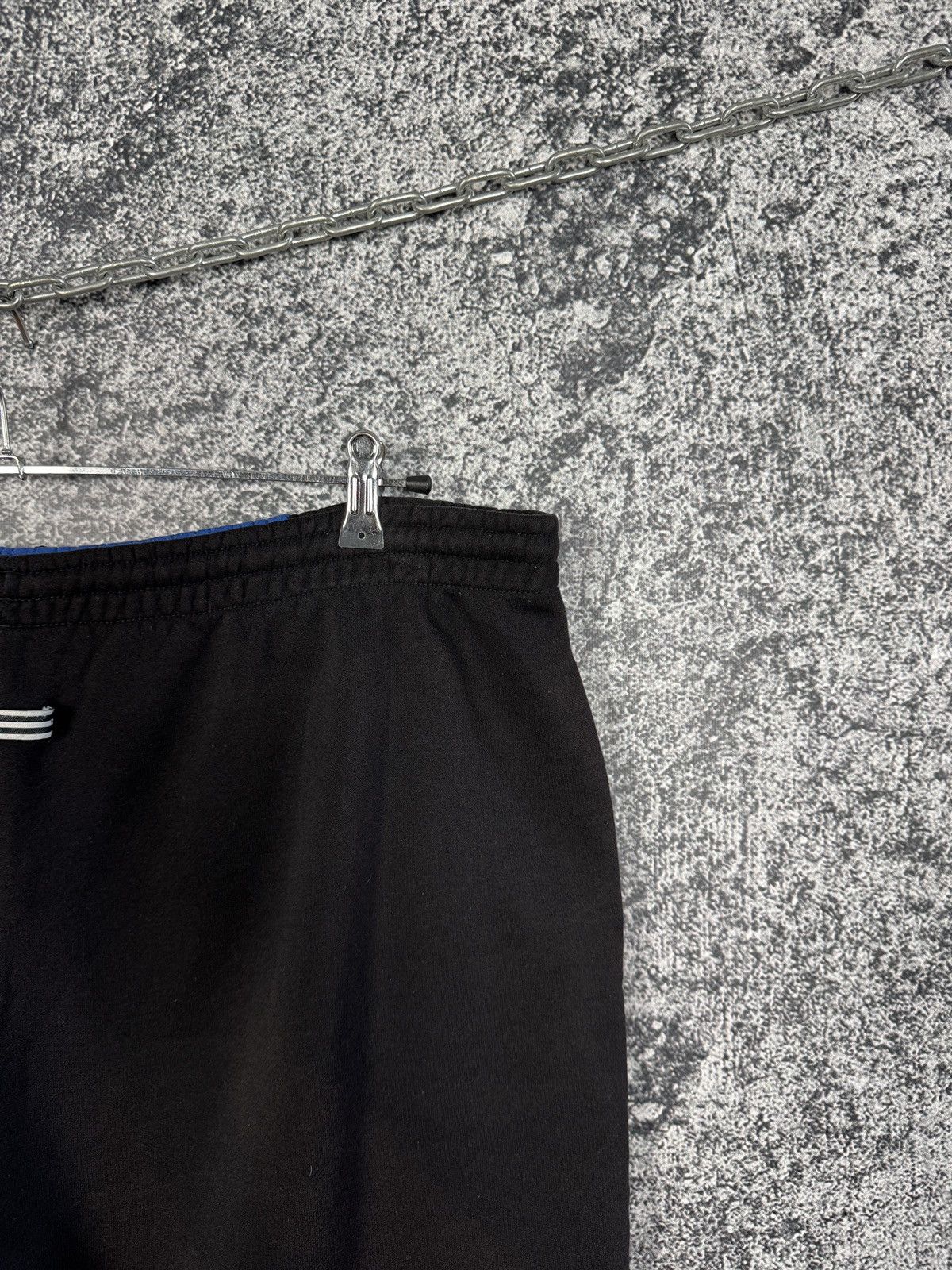 Adidas Adidas Vintage 90s Cotton Shorts Retro Black Blue Size XL Size US 38 / EU 54 - 11 Thumbnail