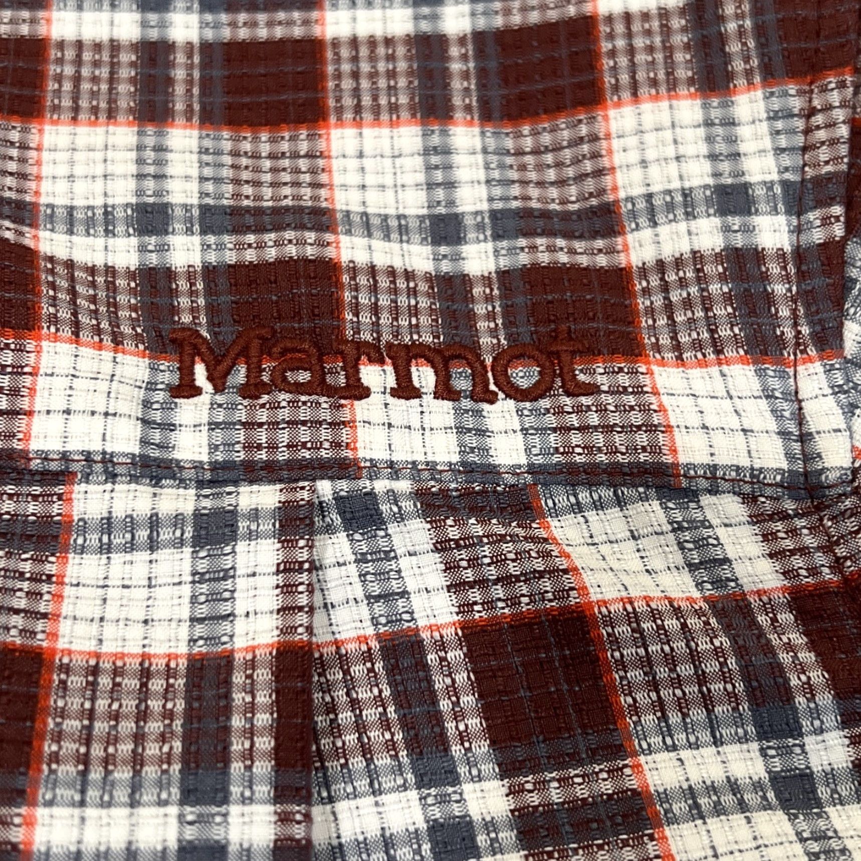 Marmot Marmot Button Up Shirt L Short Sleeve Plaid Pocket Outdoor Lightweight Hiking Men Regular Casual Travel Multicolor Size US L / EU 52-54 / 3 - 7 Thumbnail