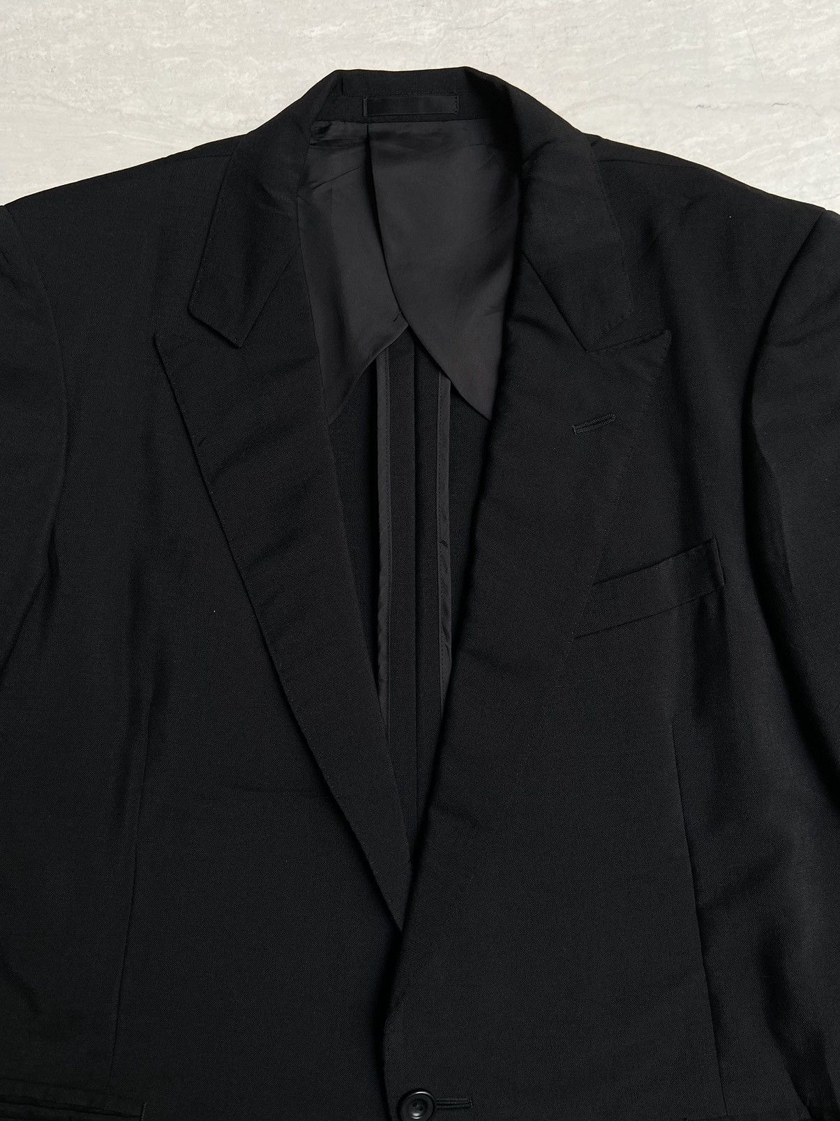Burberry BURBERRY Black Suit Size 52L - 8 Thumbnail