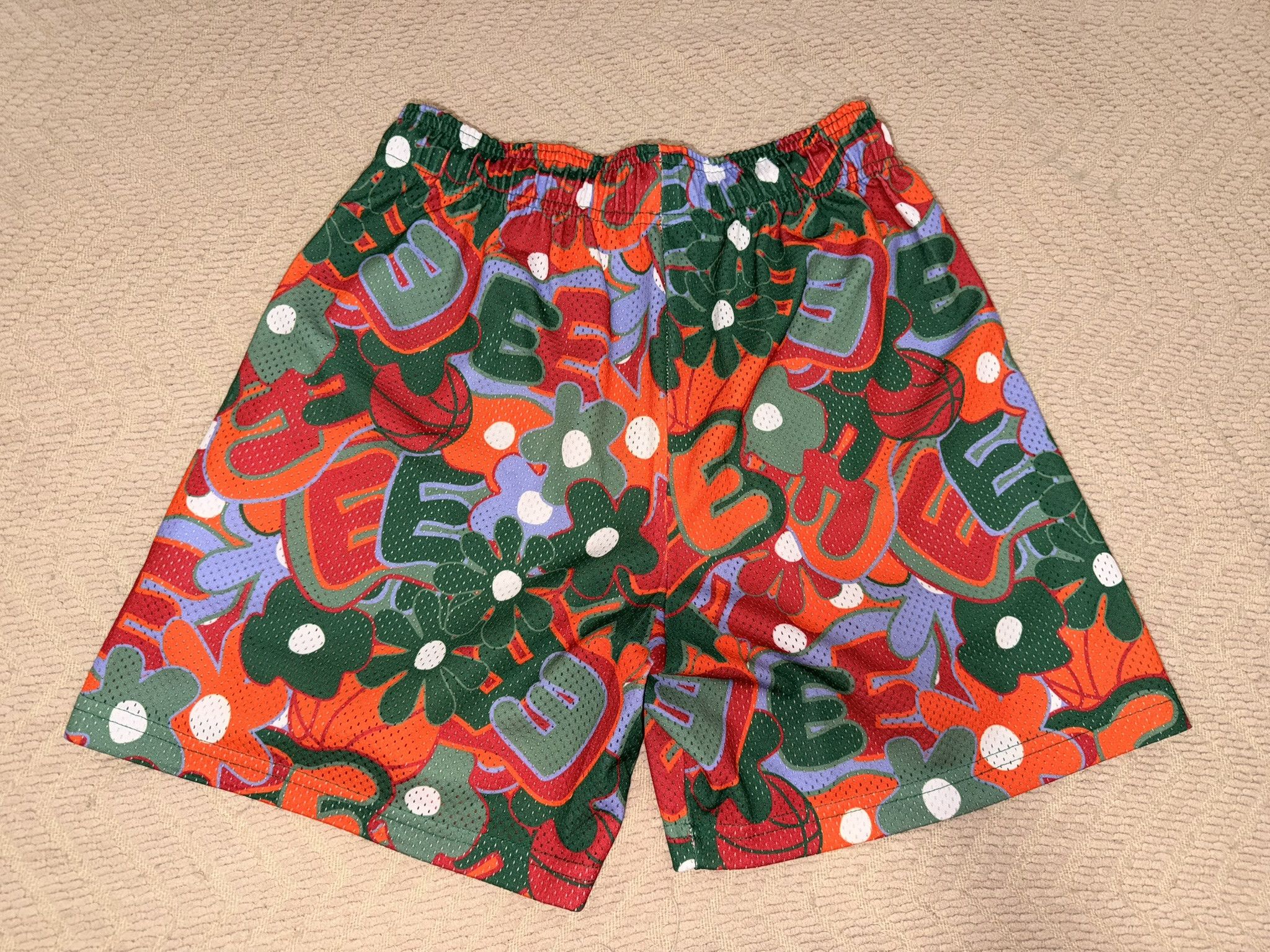 Eric Emanuel Eric Emanuel EE Basic Shorts 'Hawaiian/Green' | Size Medium Size US 30 / EU 46 - 4 Thumbnail