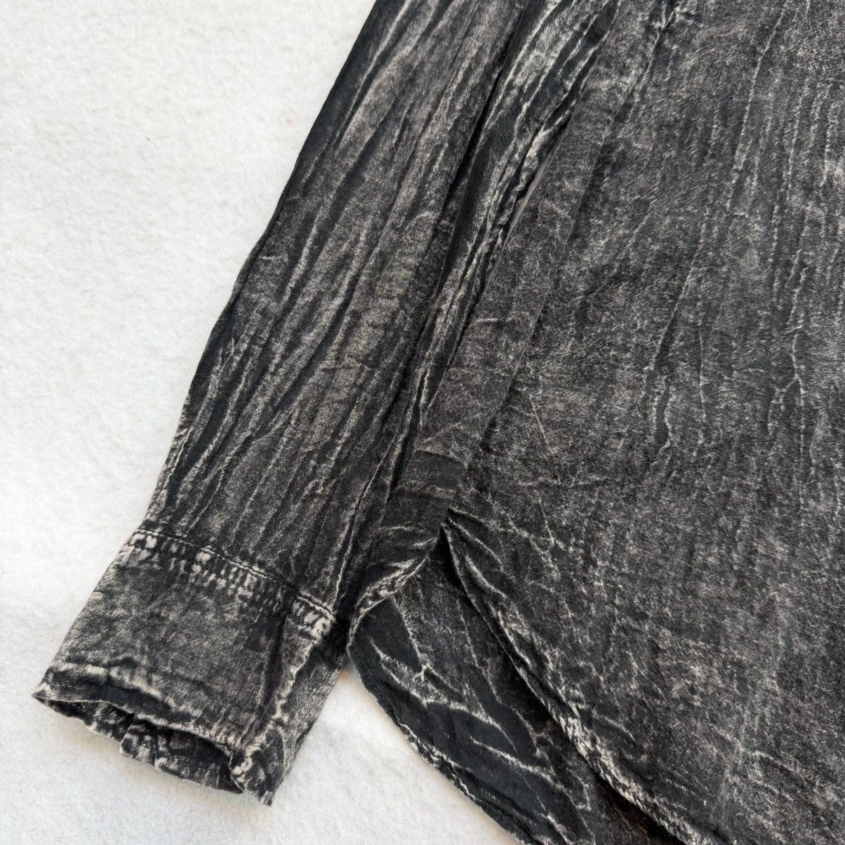 Other 2000s Raquel Allegra Ash Veil Collarless Hidden Button Shirt Size US S / EU 44-46 / 1 - 5 Thumbnail