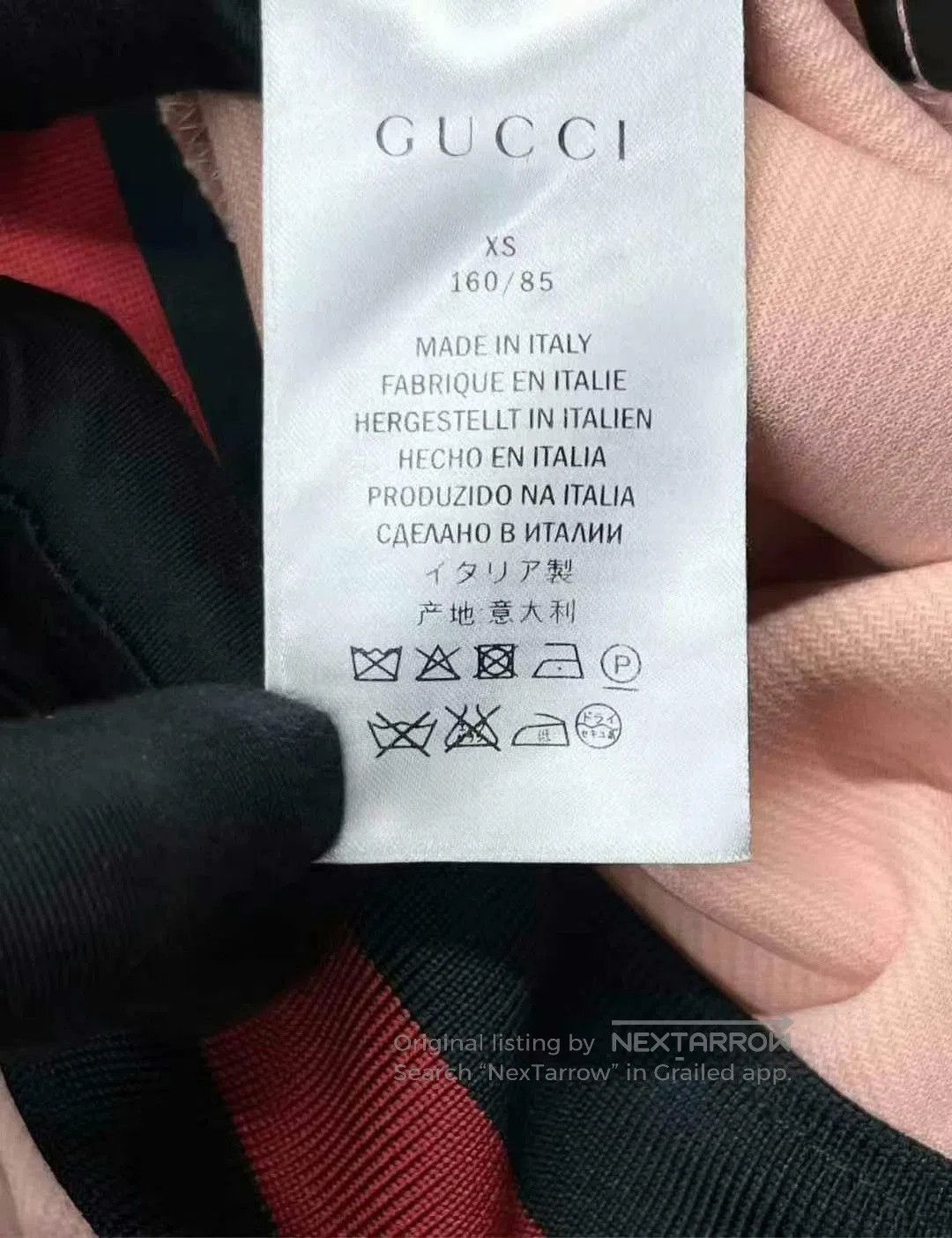 Gucci gucci pink striped zip. Size XS / US 0-2 / IT 36-38 - 4 Thumbnail