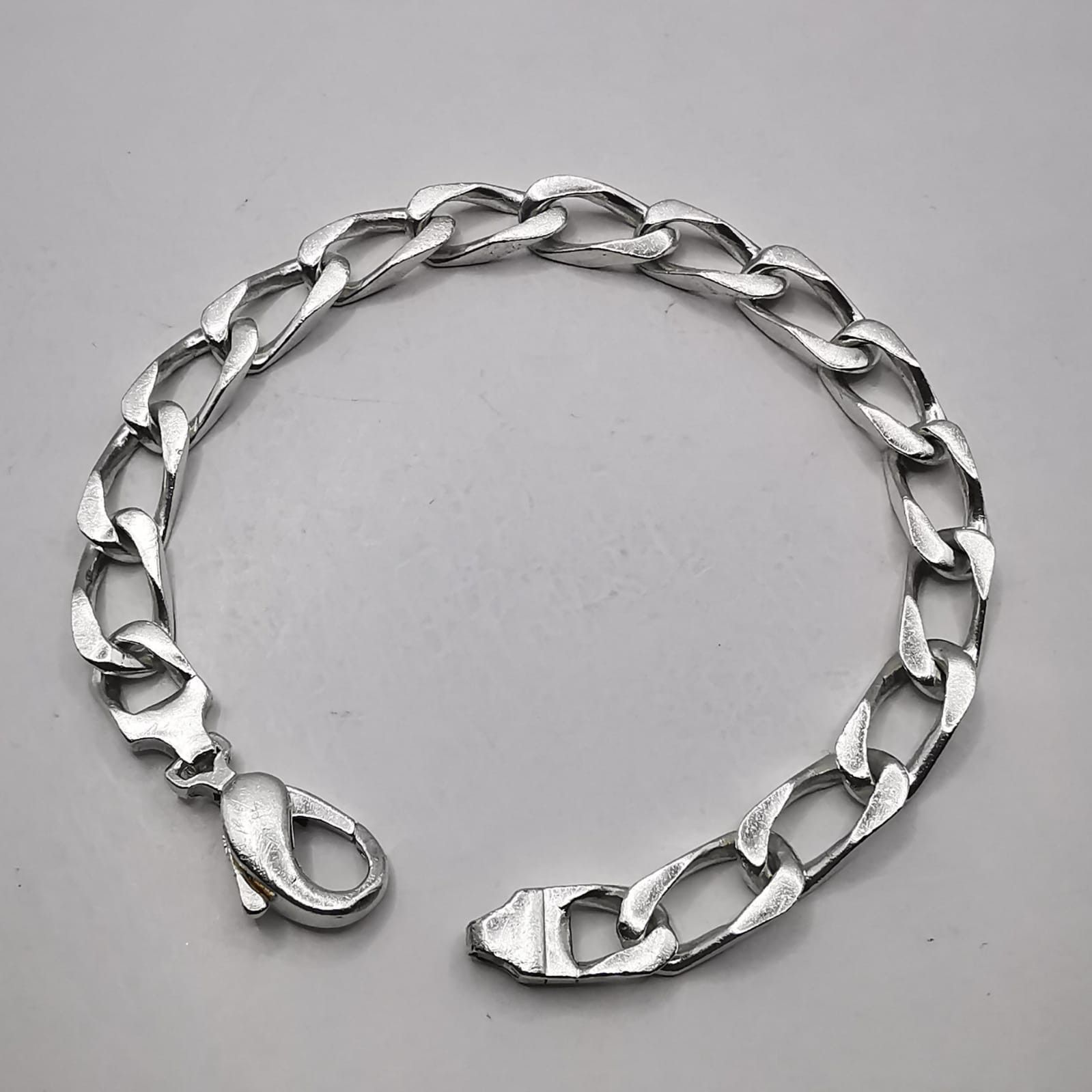 Sterling Silver Vintage Bracelet Jewelry,925 Sterling Silver,Handmade 19,27g Size ONE SIZE - 2 Thumbnail
