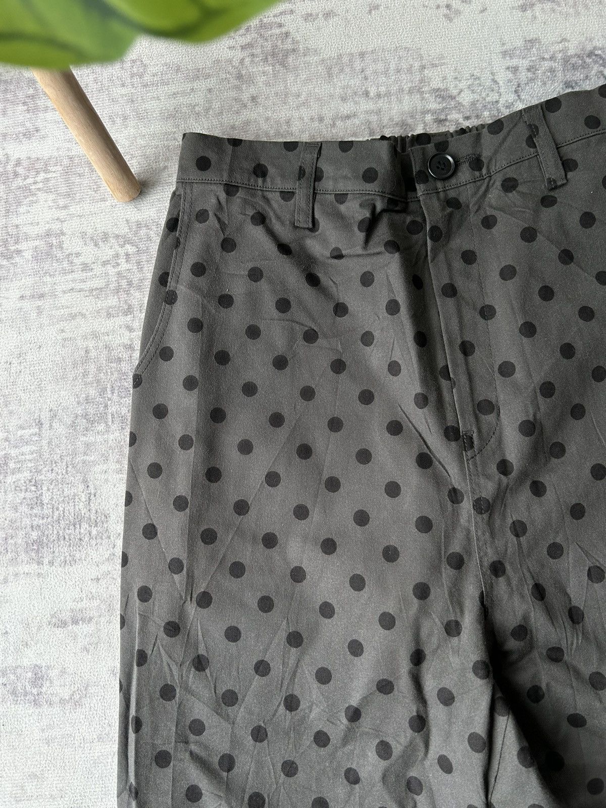 Yohji Yamamoto Yohji Yamamoto Polka Dot Pants Size US 28 / EU 44 - 3 Thumbnail
