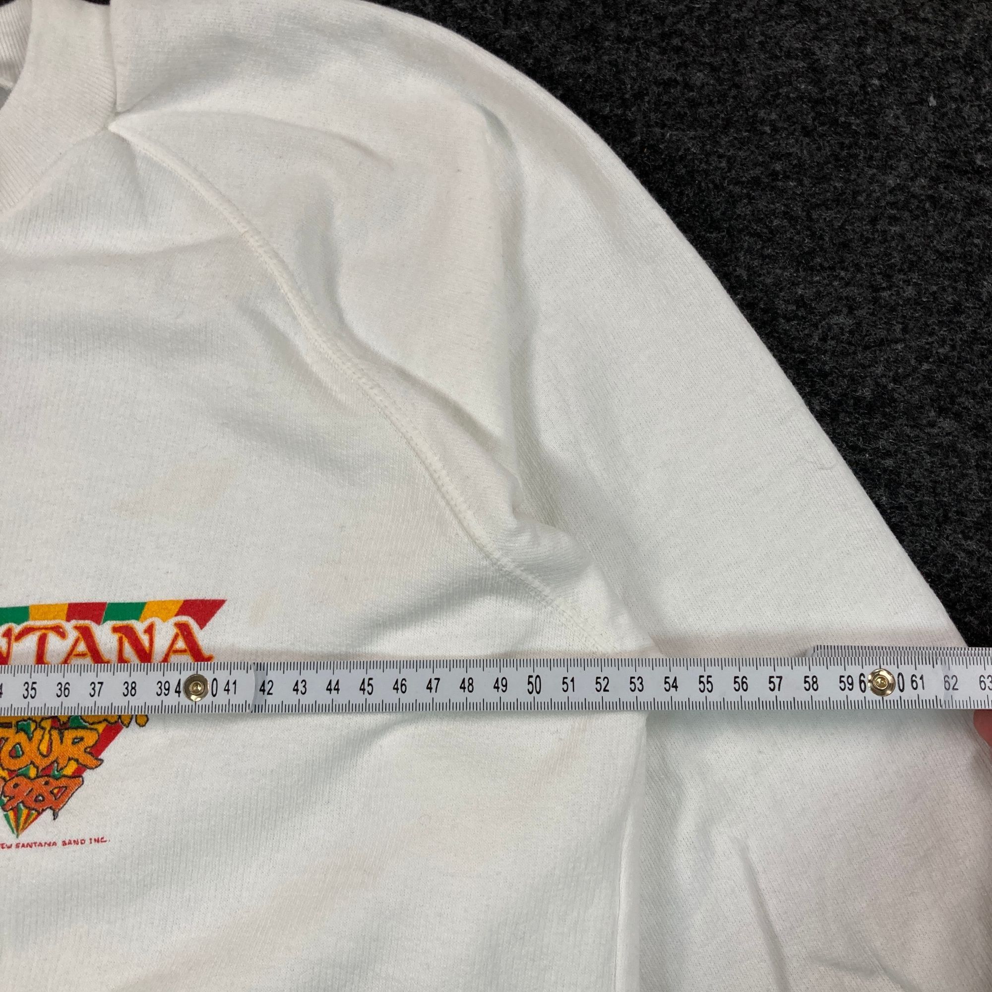 Other 1987 SANTANA, Freedom Tour, Original Concert Merch Sweater Size US XL / EU 56 / 4 - 6 Thumbnail