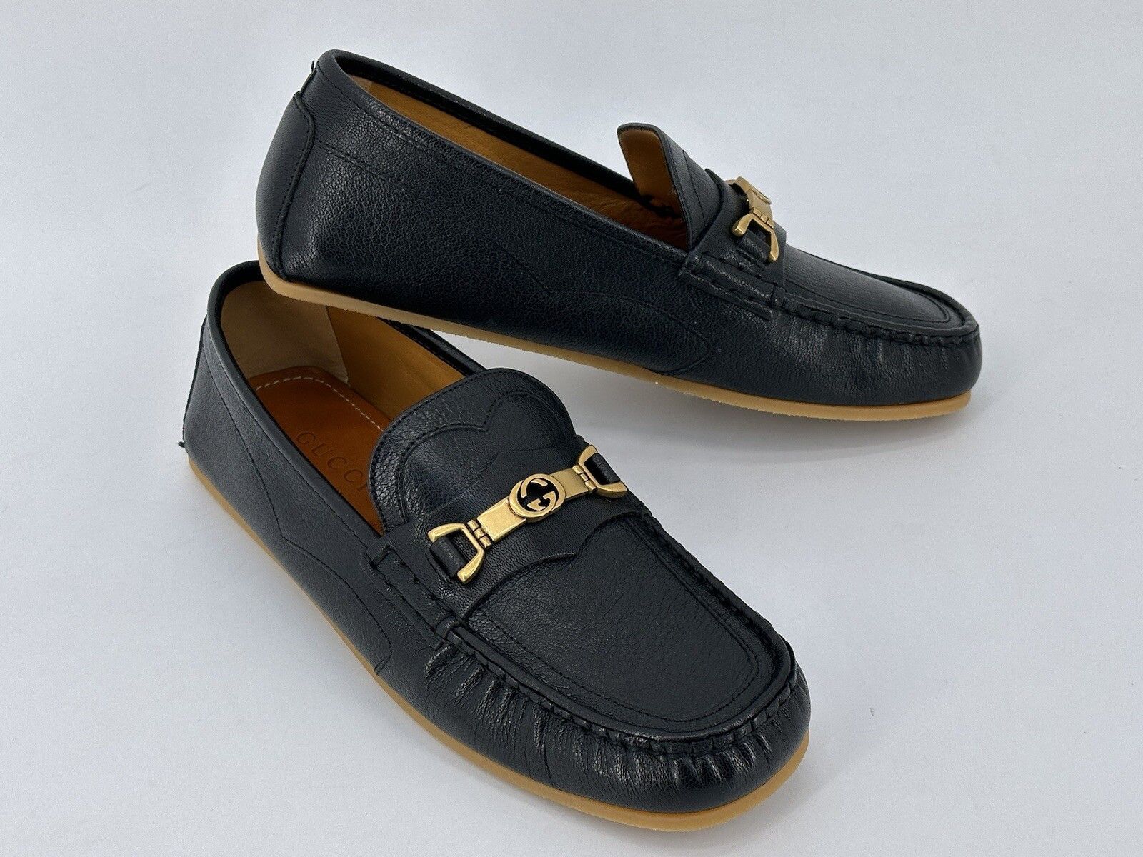 Gucci Size-EU-41,5/UK-7,5/US-8,5 New Gucci Men's Mokassins Size US 8.5 / EU 41-42 - 1 Thumbnail