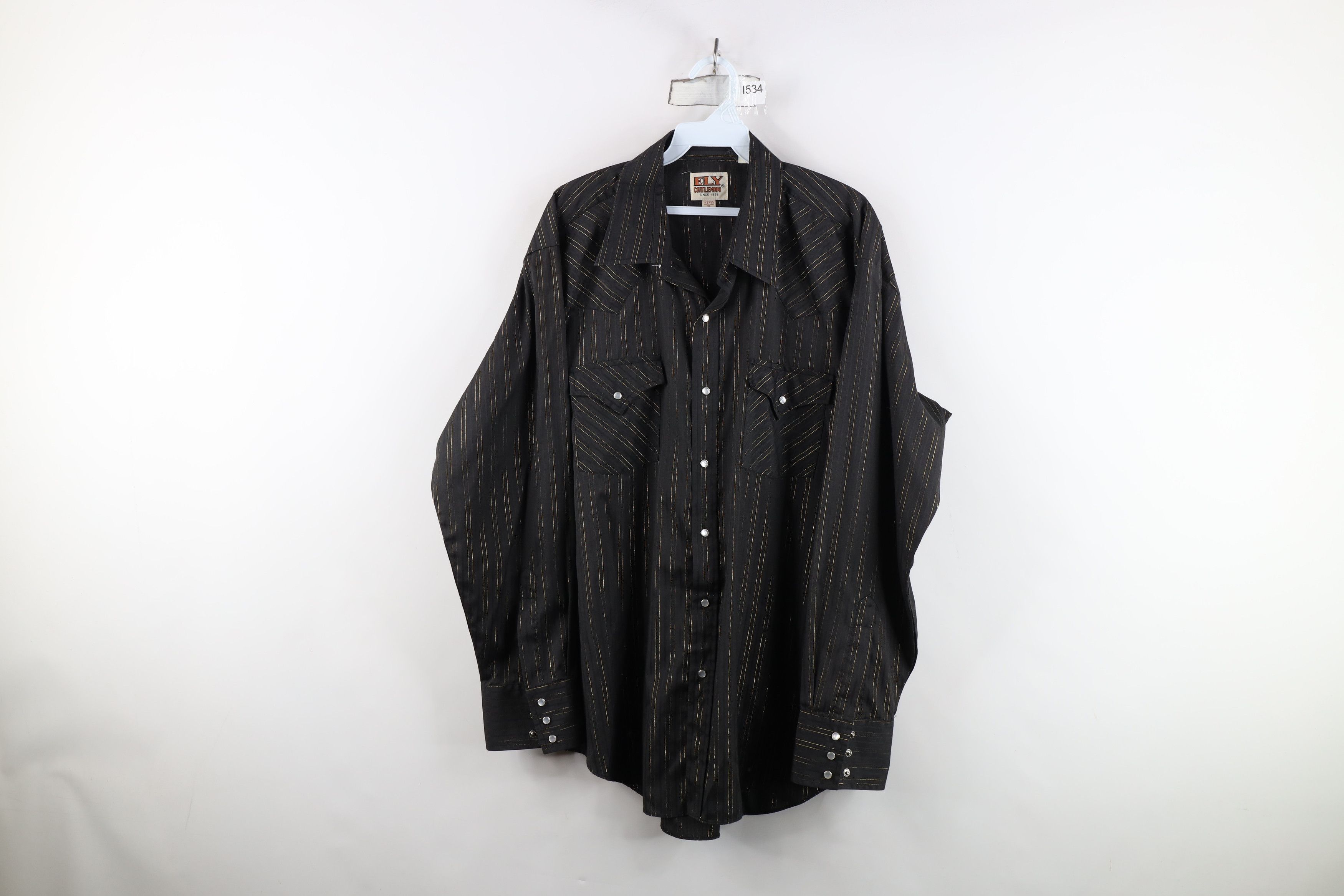 Vintage Vintage 90s Streetwear Striped Western Cowboy Button Shirt Size US XL / EU 56 / 4 - 1 Thumbnail