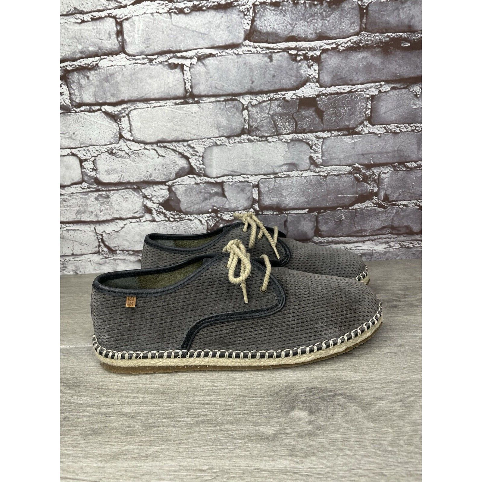 Other El Naturalista Gray Suede Leather Oxfords Lace Up Sneakers S Size US 8 / EU 41 - 17 Thumbnail