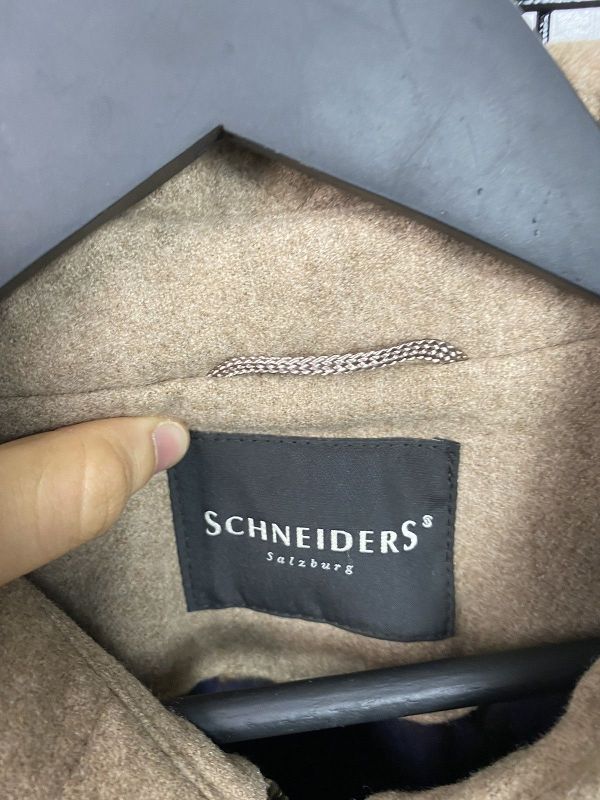 Designer × Stephan Schneider SchneiderS Salzburg Luxury women lana wool jacket Nathalie Size L / US 10 / IT 46 - 11 Thumbnail